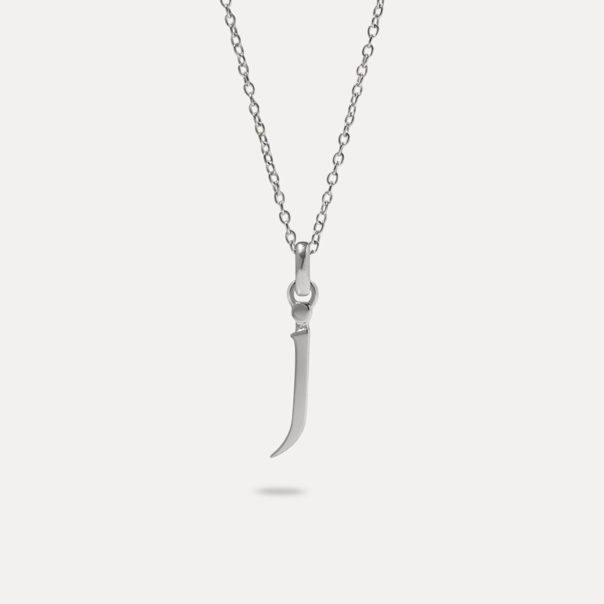 Initial with Anchor Chain 925 Silver