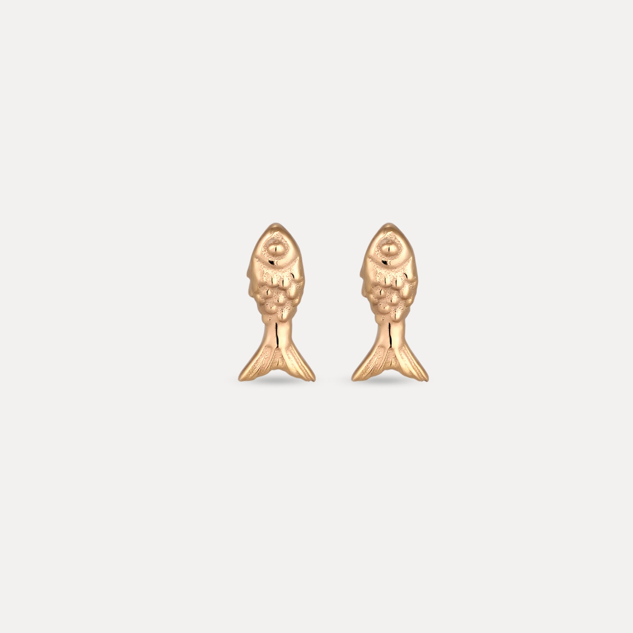 Fish Stud Earrings