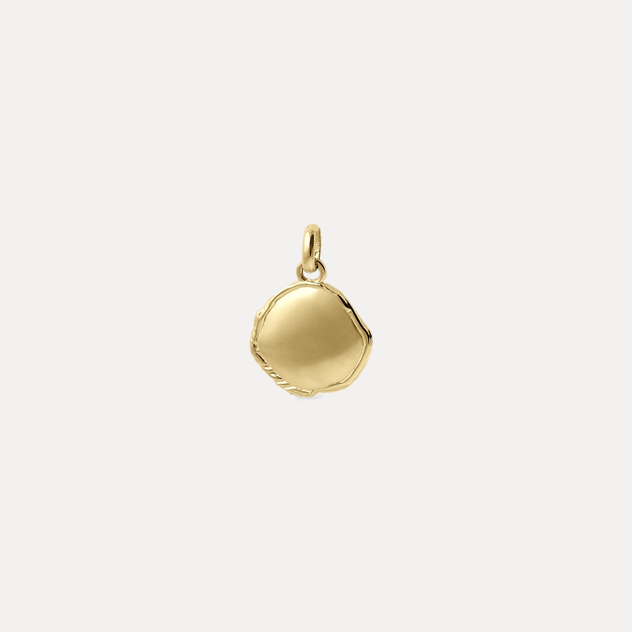 Mater Medallion Pendant | 14k Gold