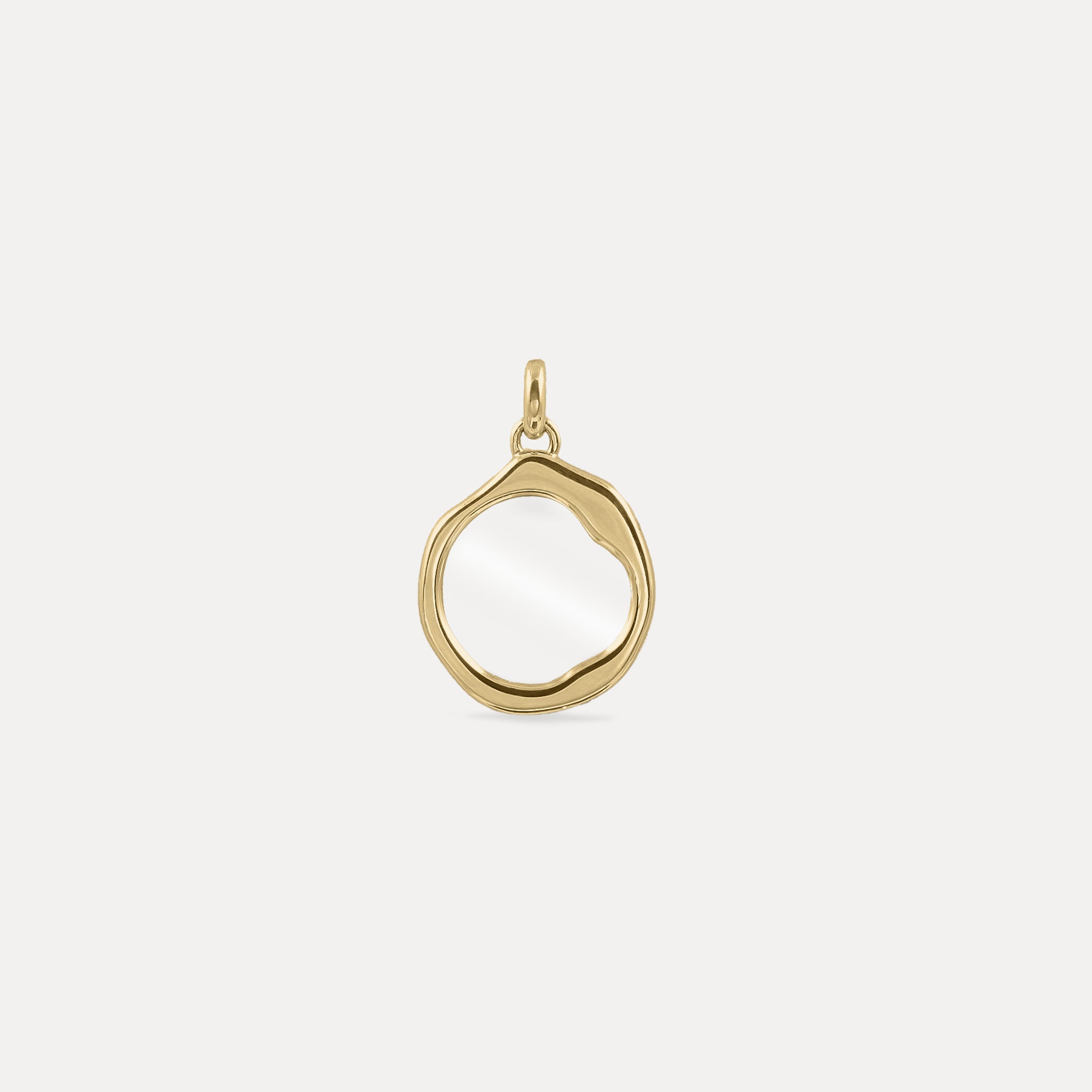 Quartz Organic Necklace | 14k Gold