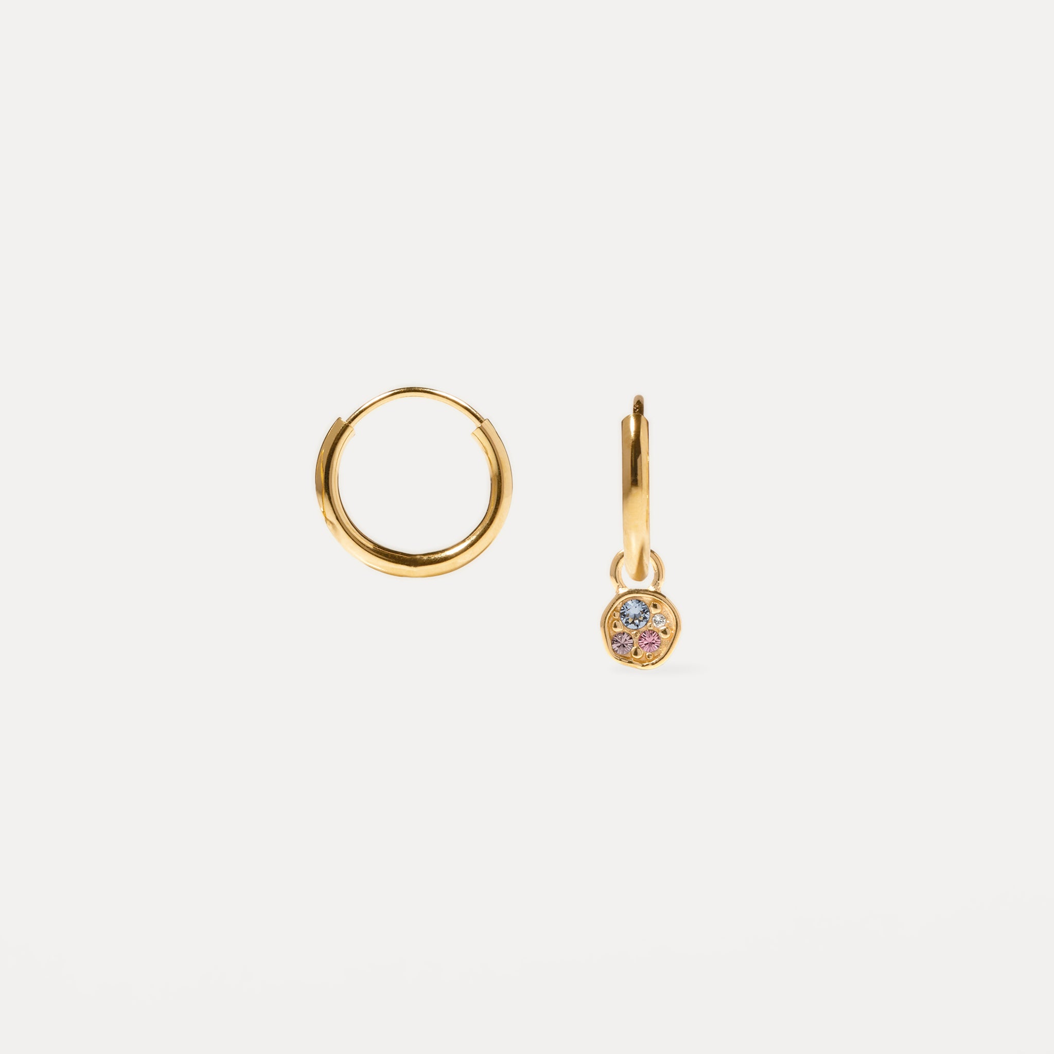 Belong Pavé Hoop Earrings