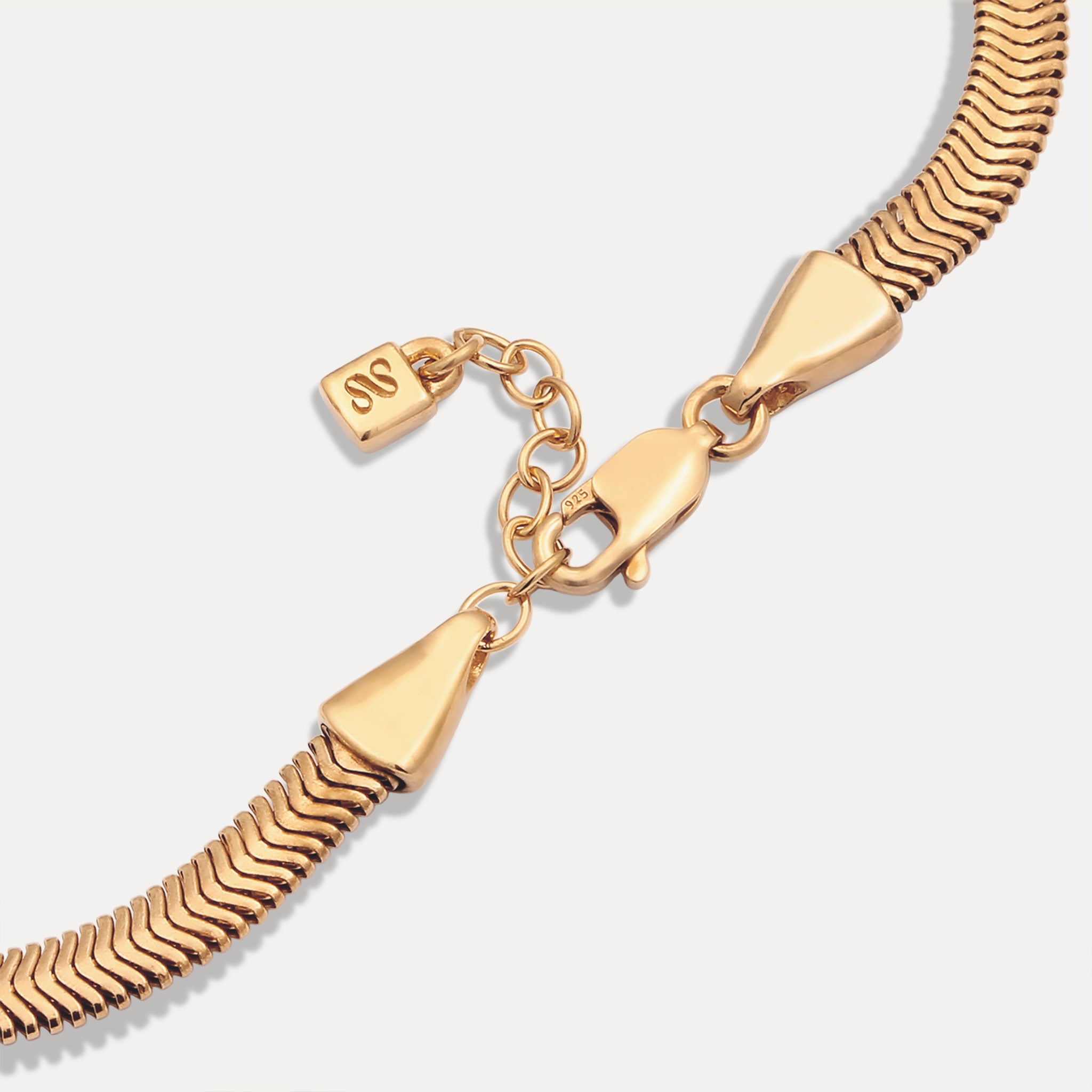 Herringbone Chain Bracelet