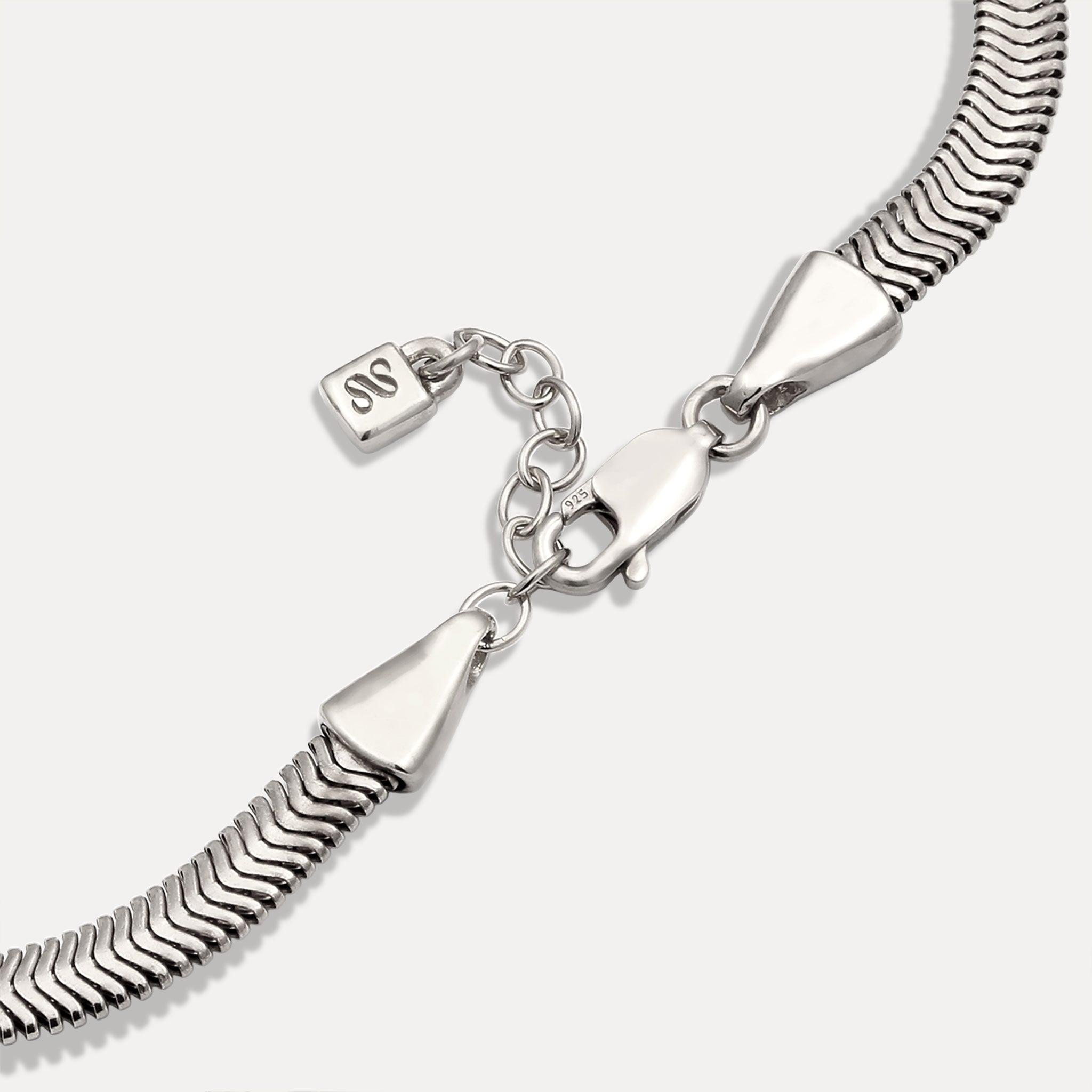Herringbone Chain Bracelet