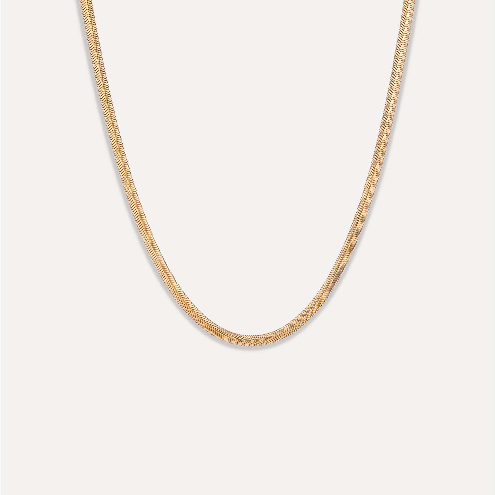 Herringbone Chain Necklace