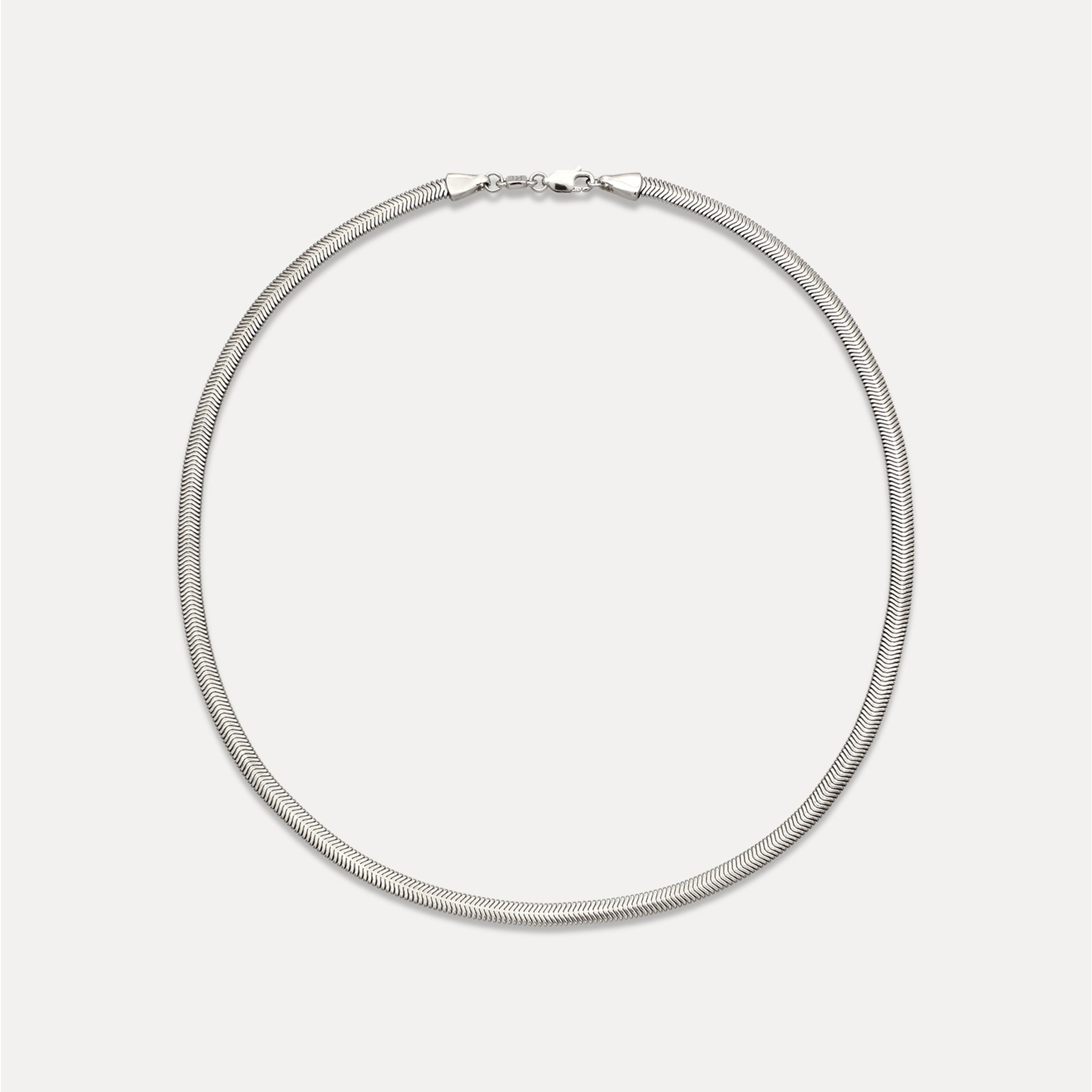 Herringbone Chain Necklace