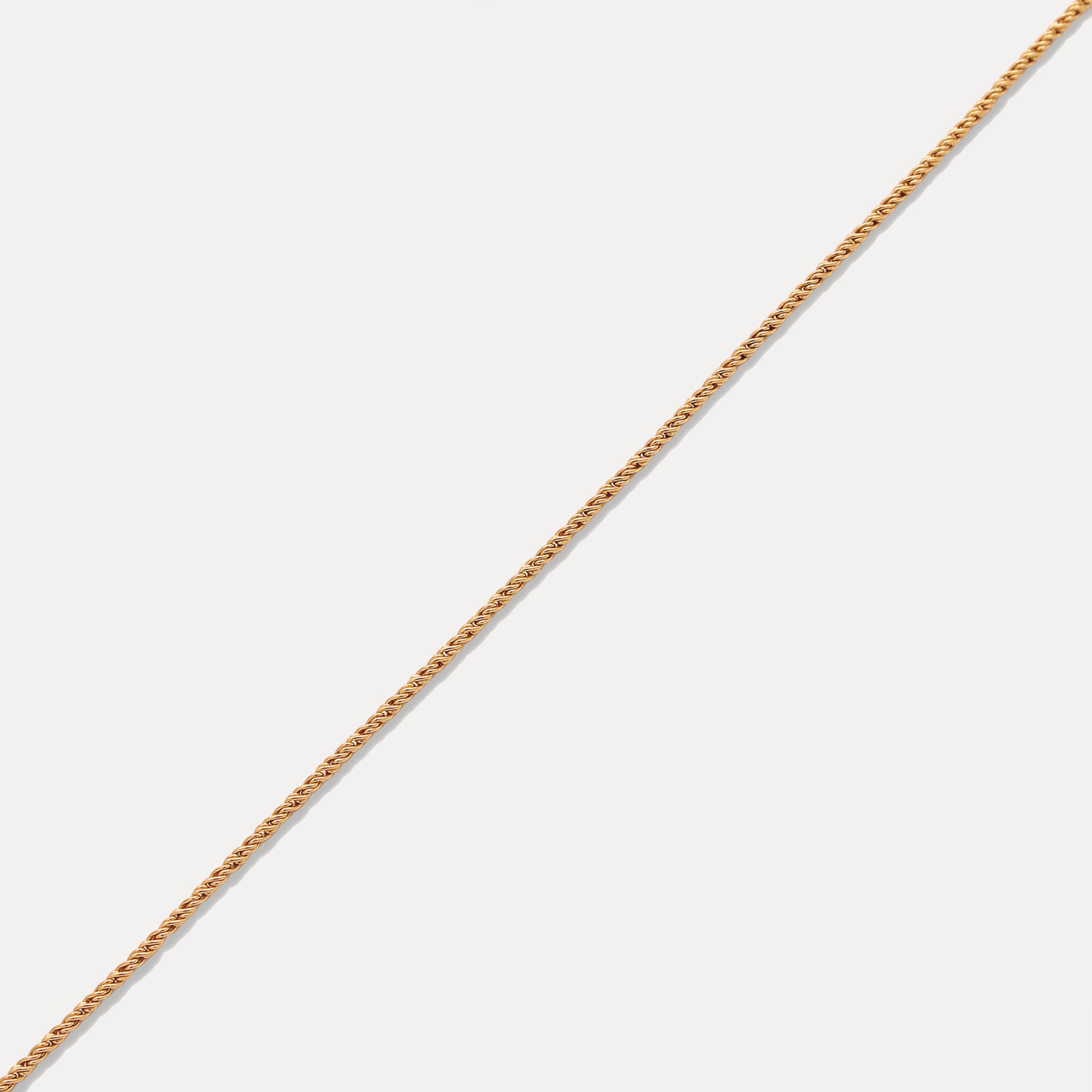 Spiral Dainty Chain Anklet