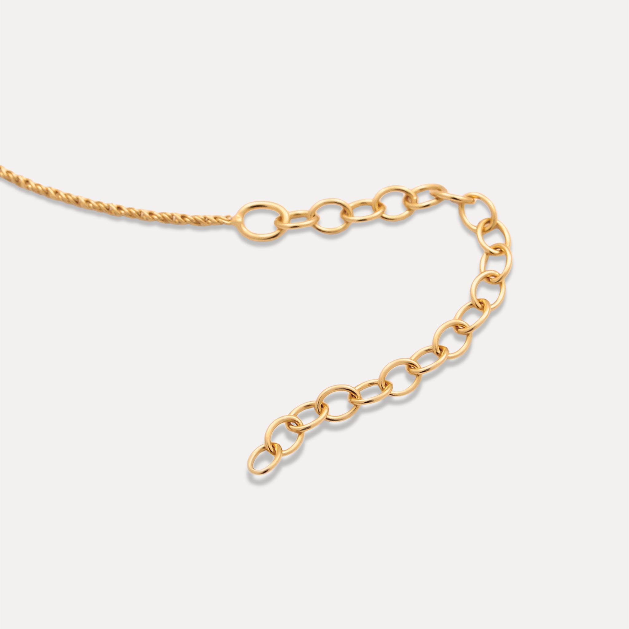 Spiral Dainty Chain Anklet