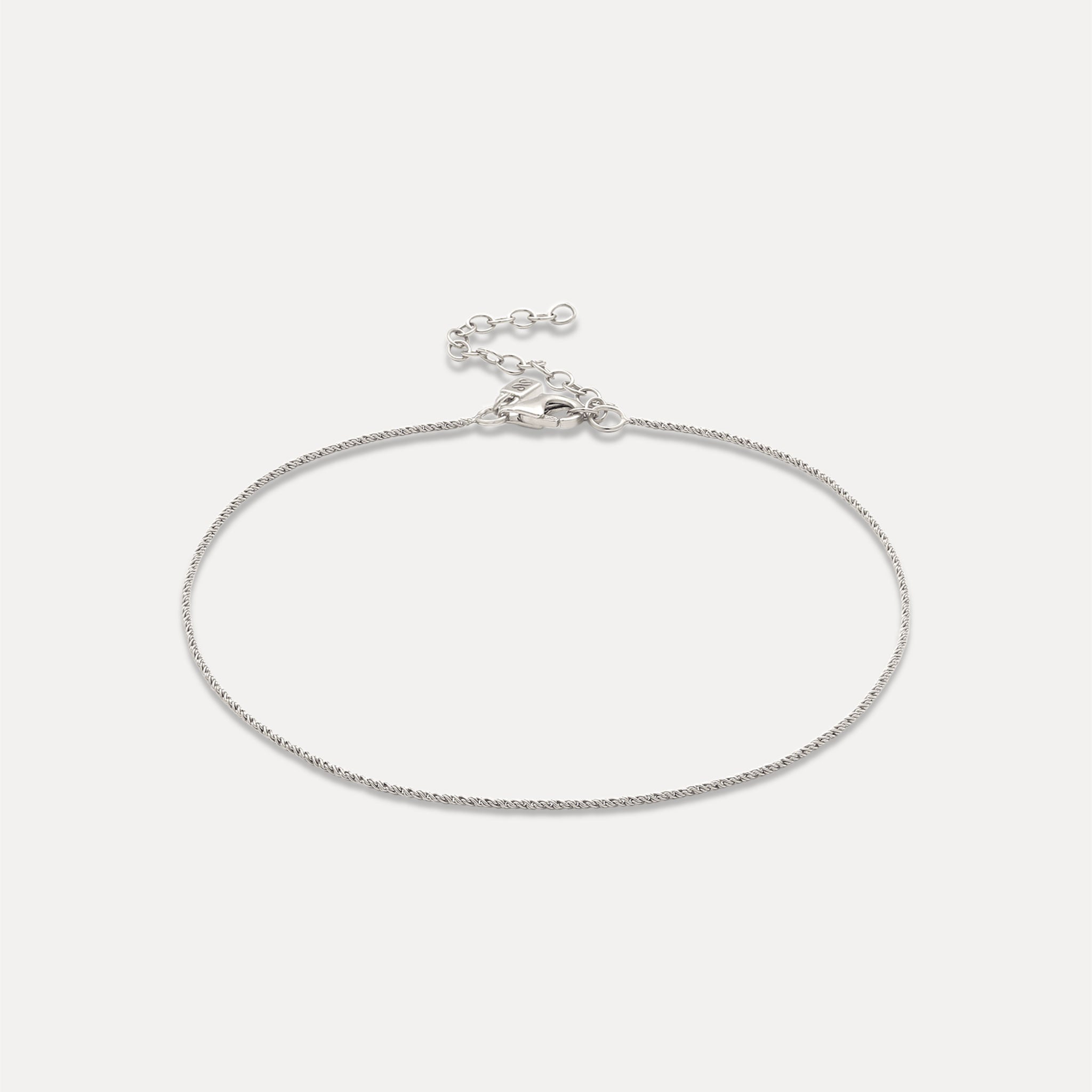 Spiral Dainty Chain Anklet