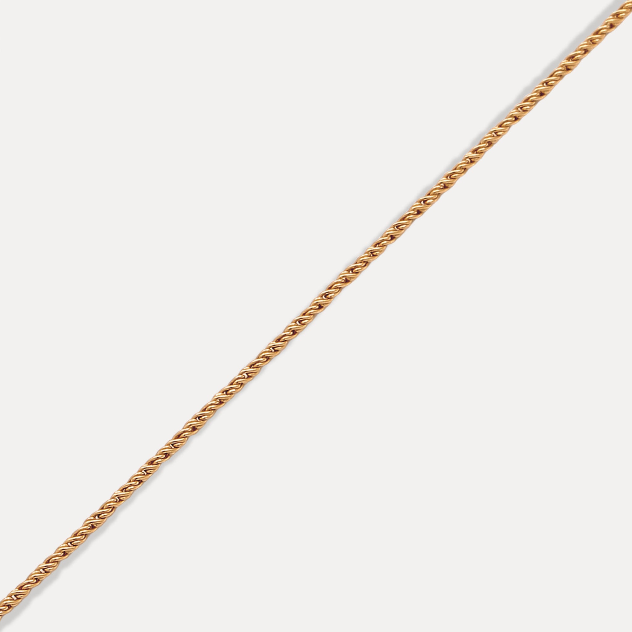 Spiral Dainty Chain Bracelet