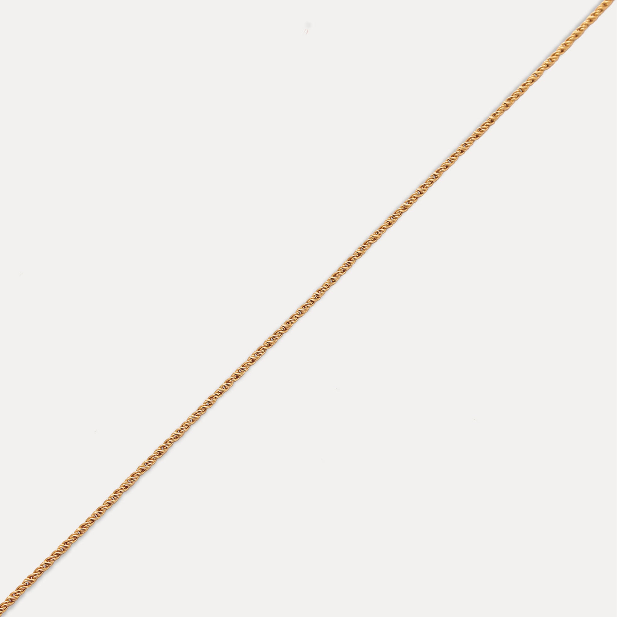 Spiral Dainty Chain Choker
