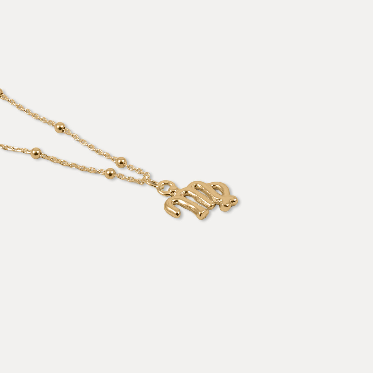 Zodiac Charm Necklace