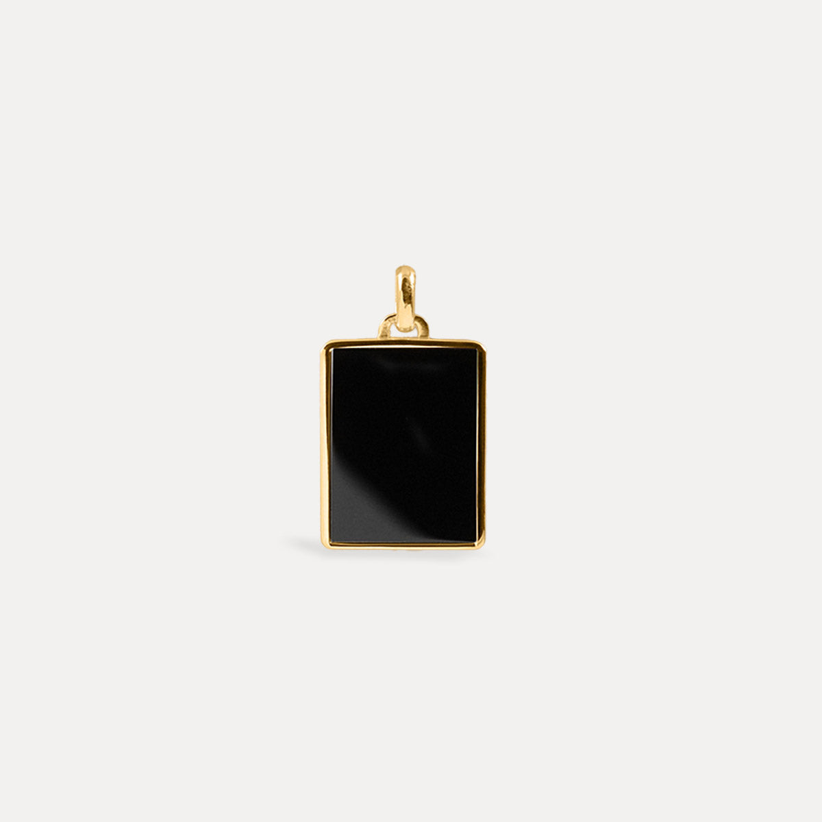 Onyx Tag Pendant