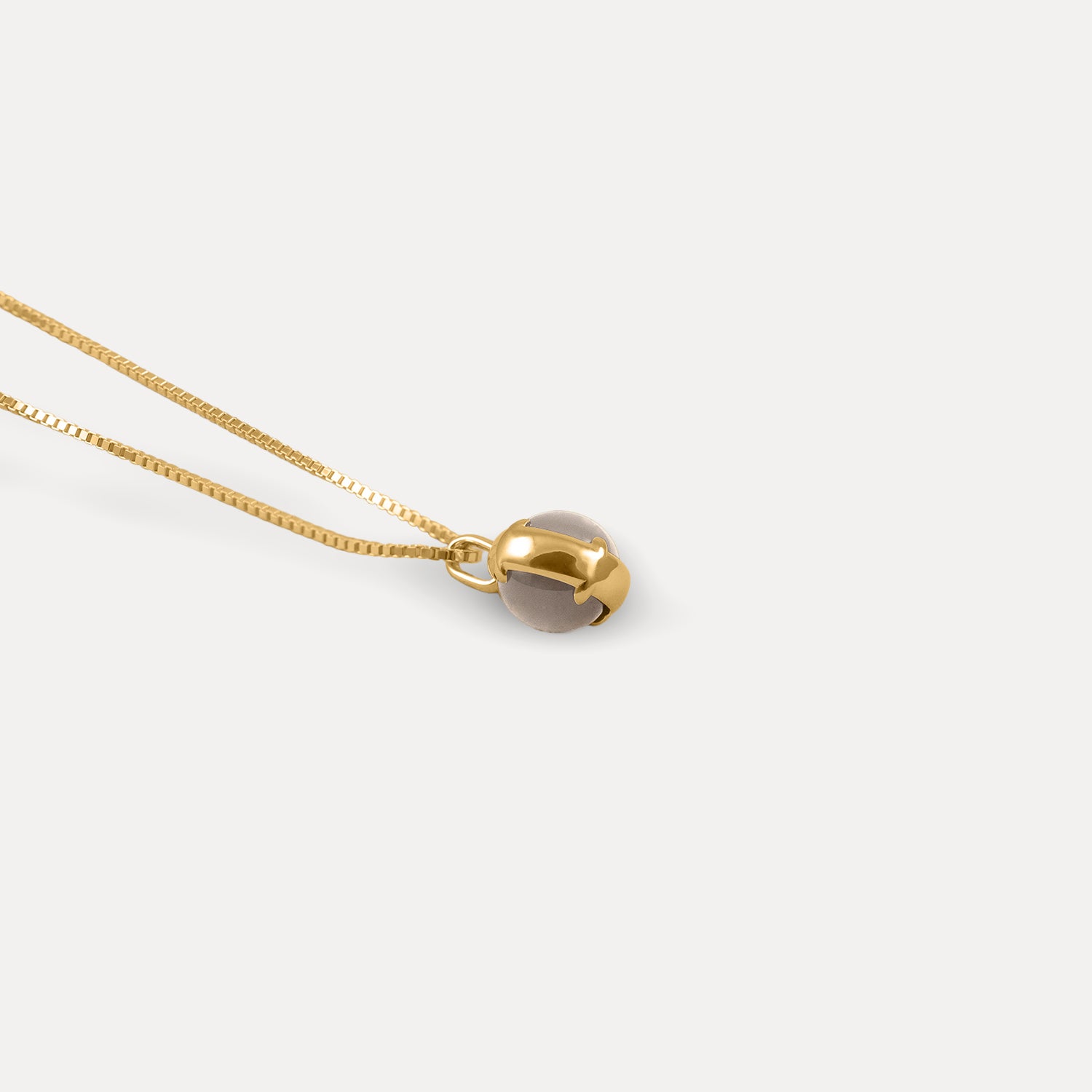 Grey Moonstone Instants of Balance Necklace
