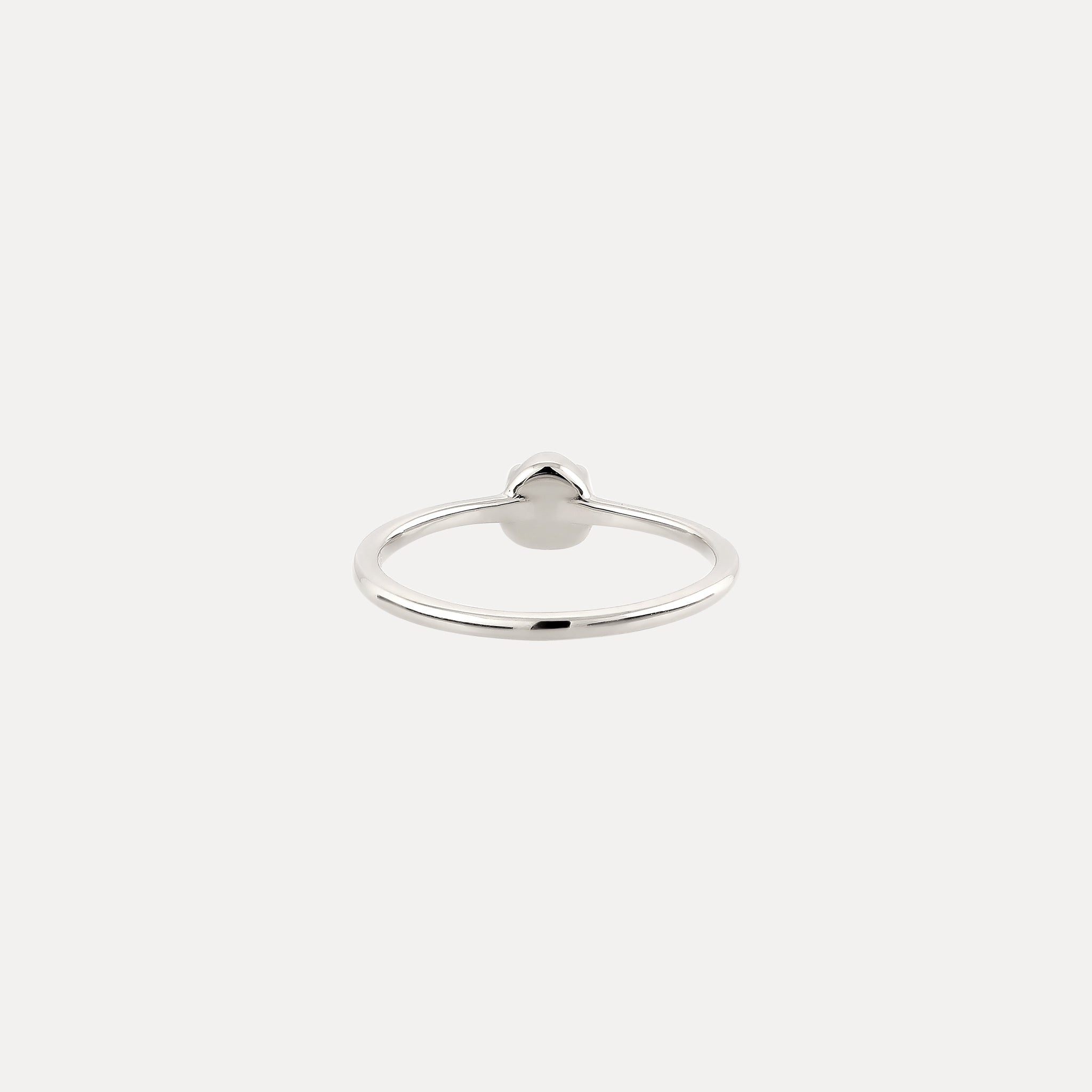 Mini Birthstone Ring 925 Silver
