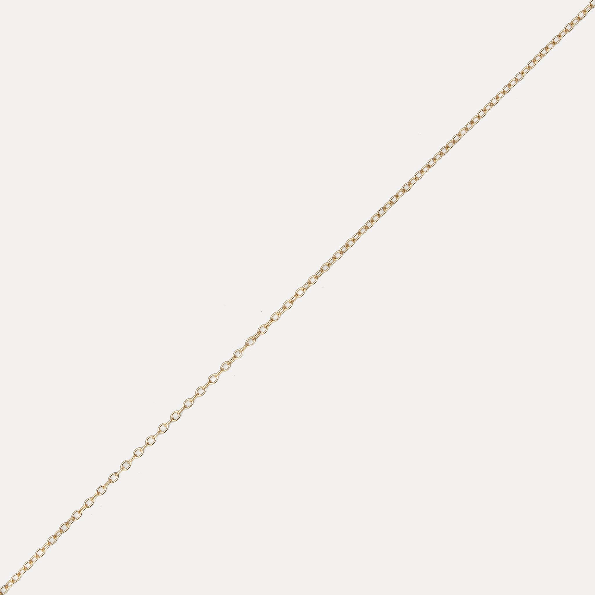Anchor Chain Necklace | 14k Gold