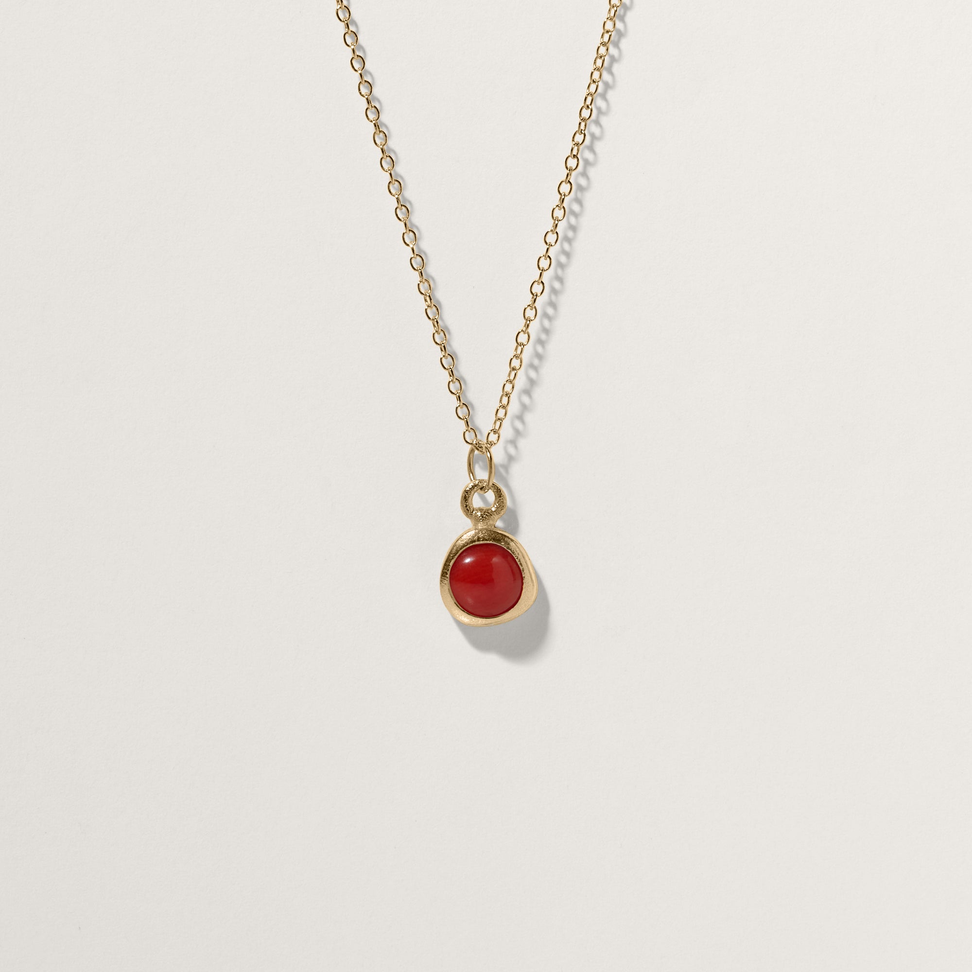 Zodiac Birthstone Necklace 14k Solid Gold