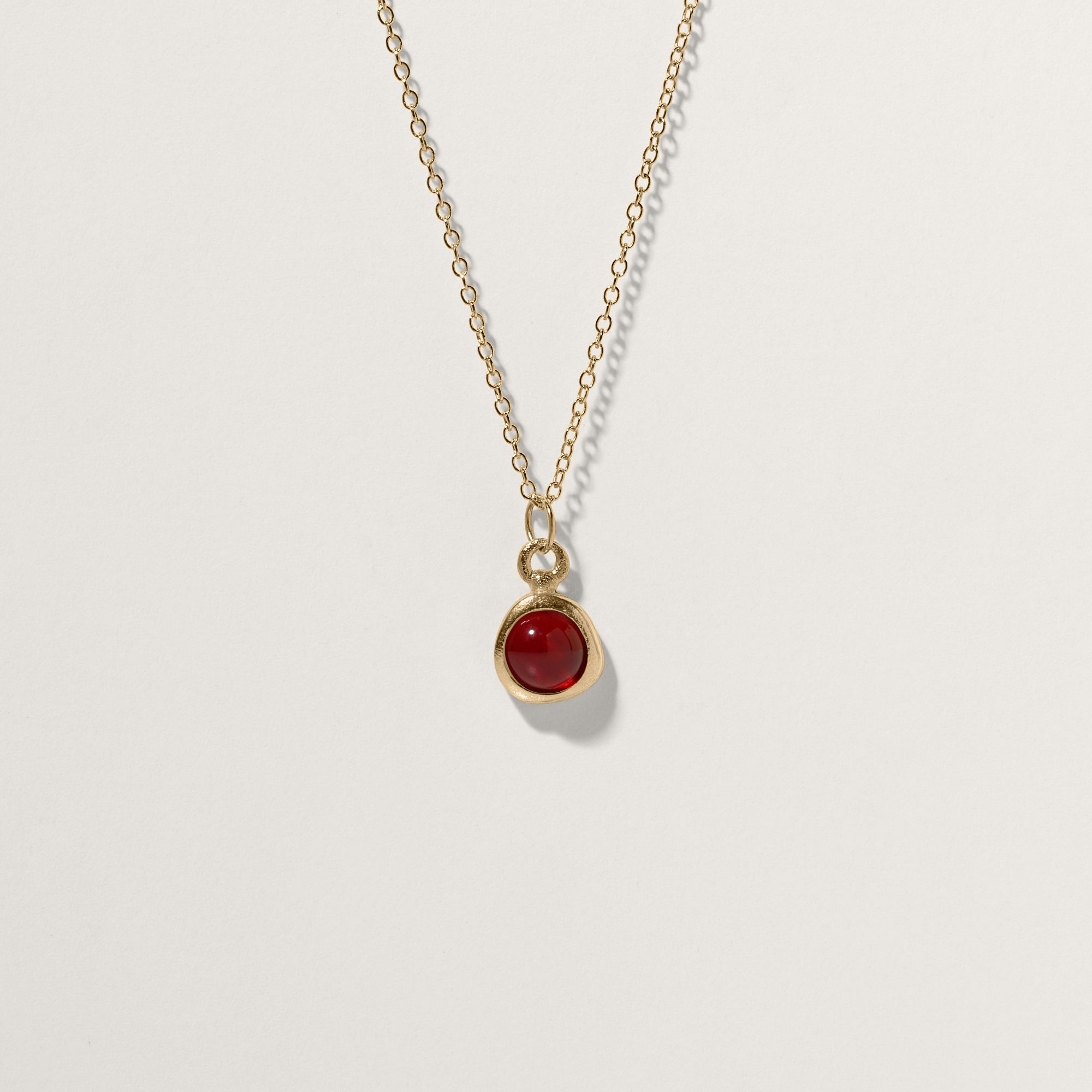 Zodiac Birthstone Necklace 14k Solid Gold