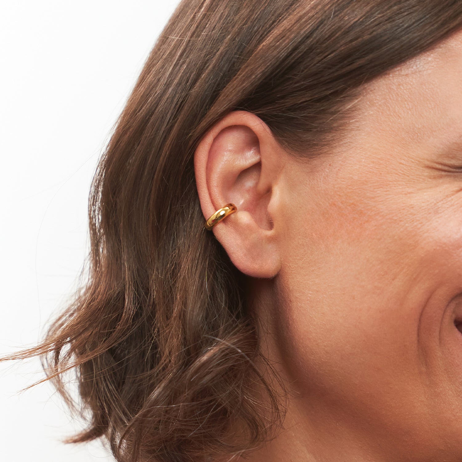 Mom Band Ear Cuff | 14k Gold
