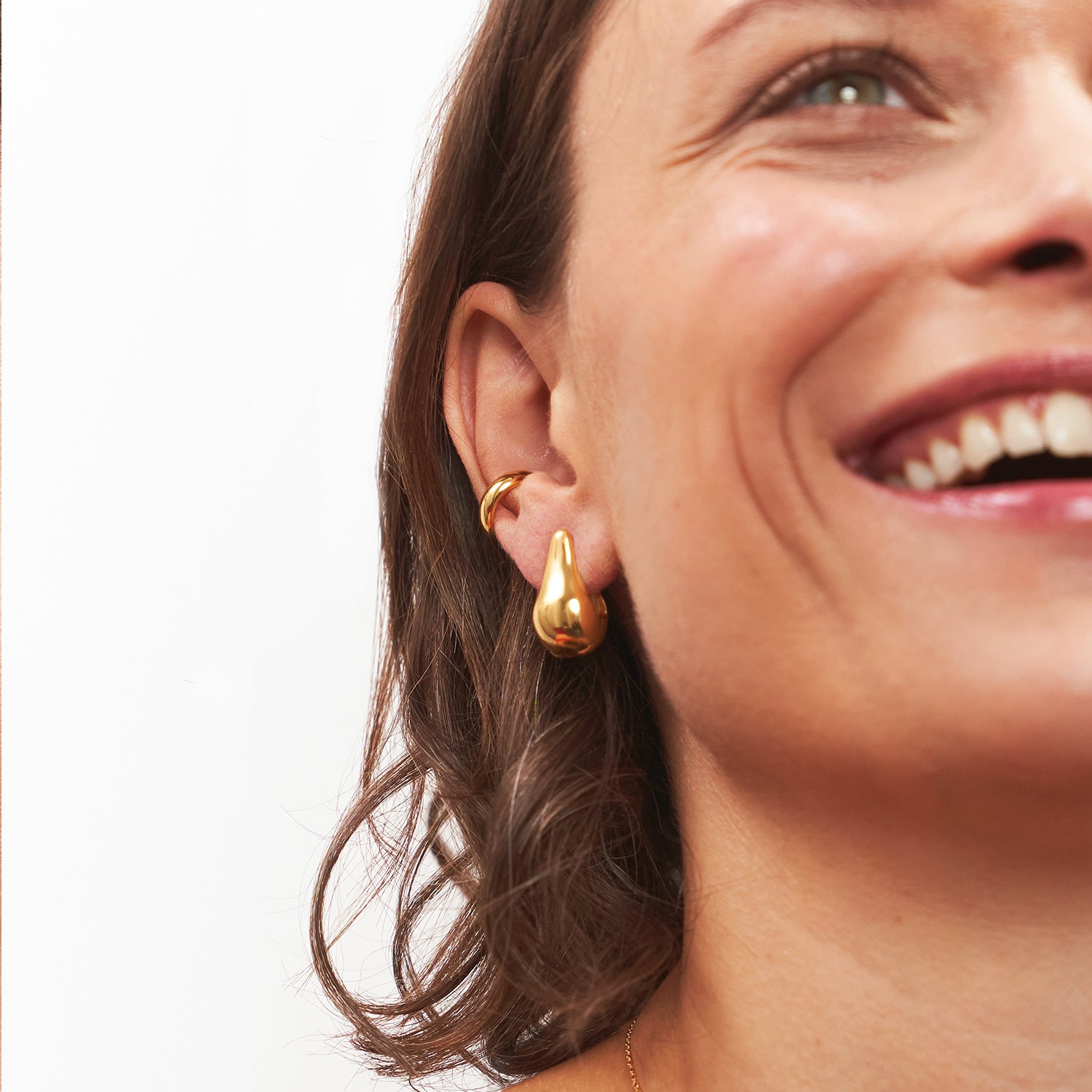 Mom Band Ear Cuff | 14k Gold