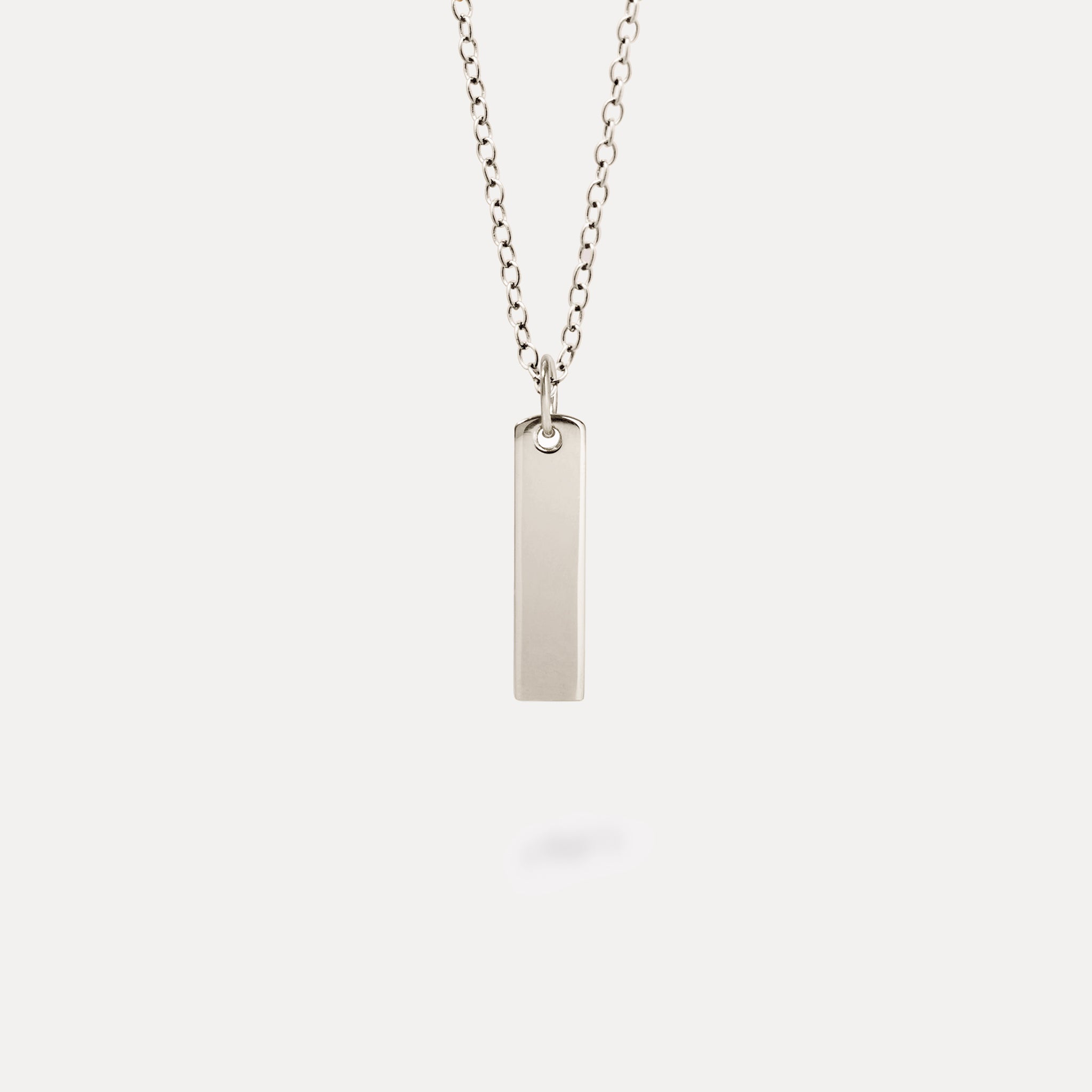 Engravable Bar Necklace