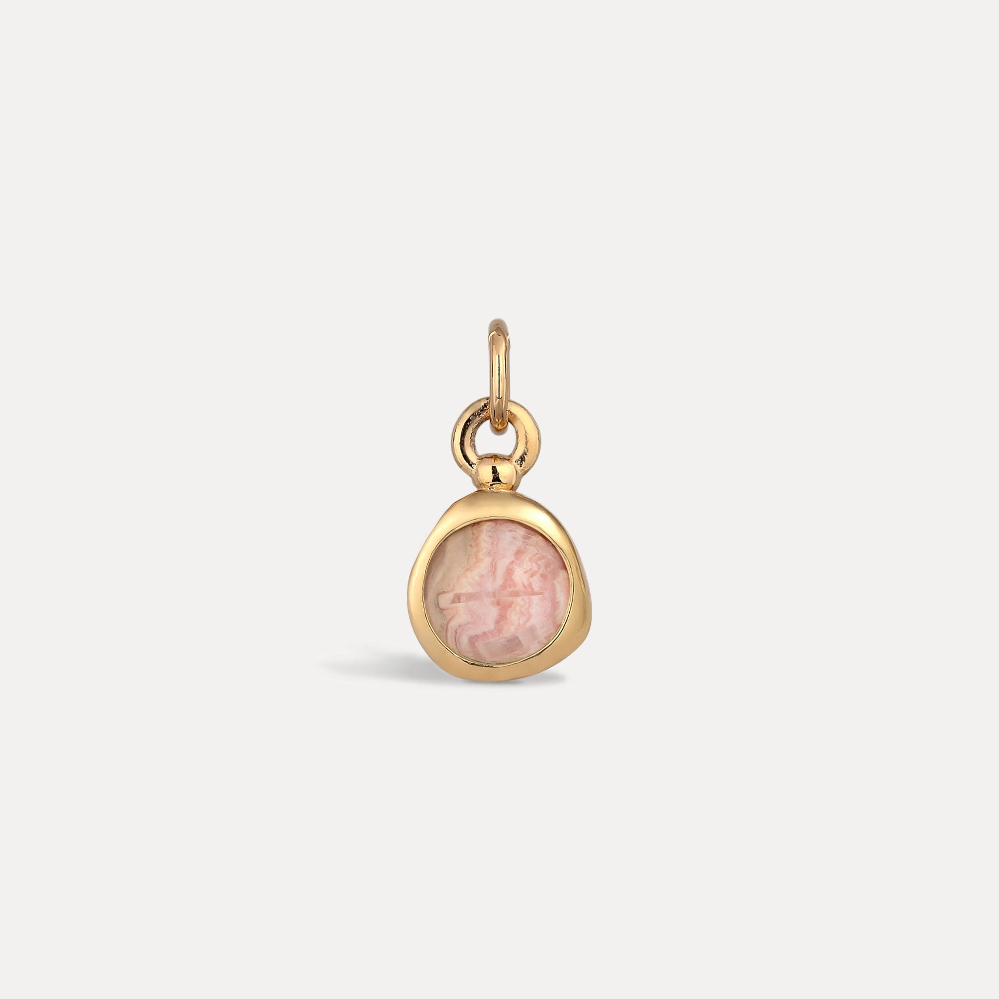 Zodiac Birthstone Pendant | 14k Gold - Glossy