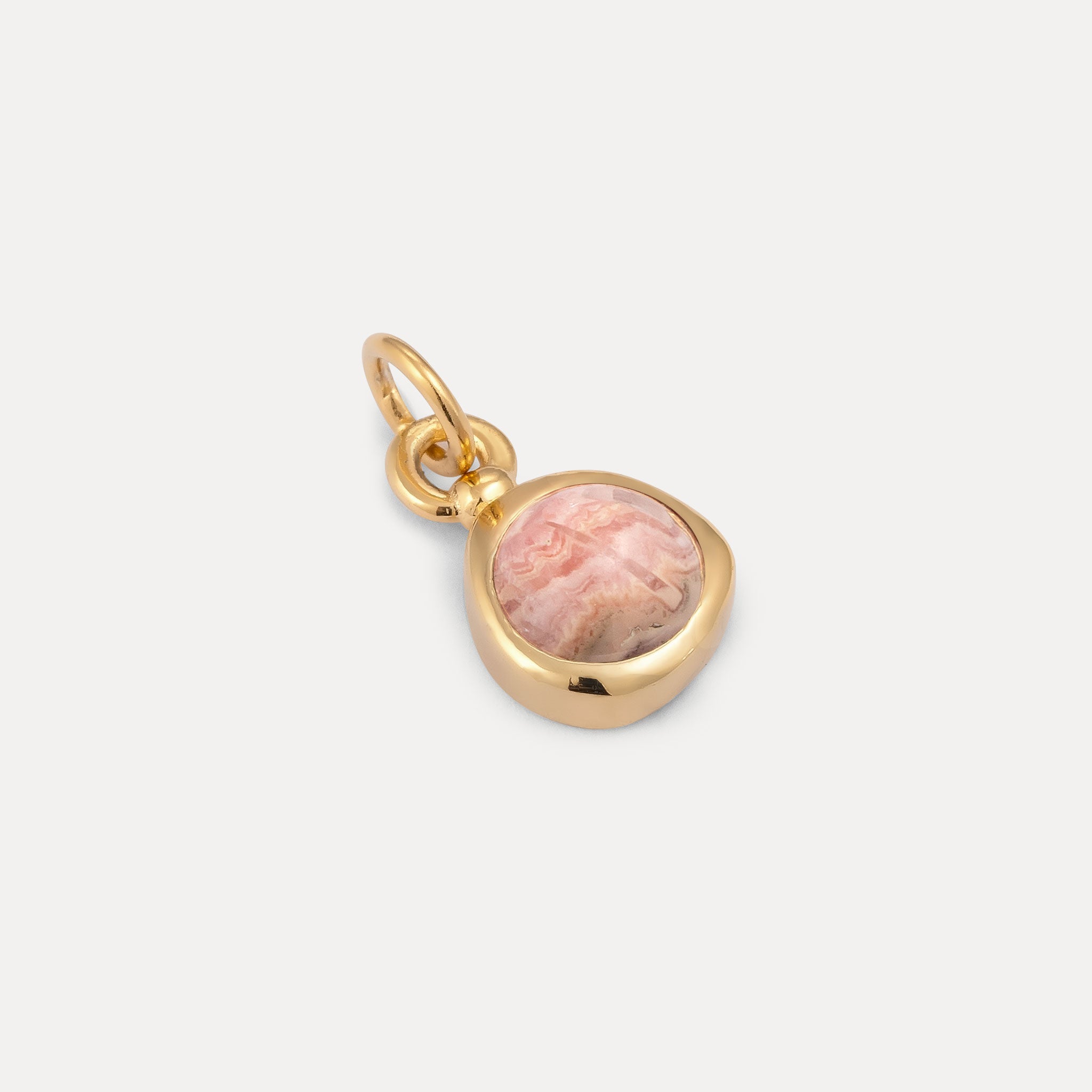 Zodiac Birthstone Pendant | 14k Gold - Glossy