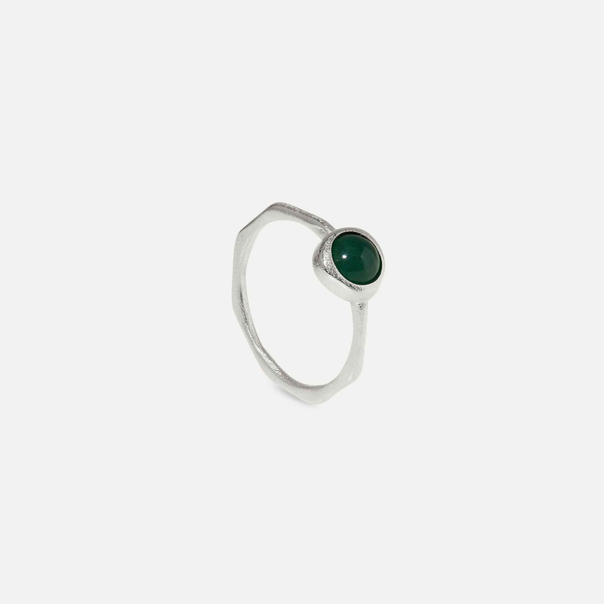 Zodiac Birthstone Ring 925 Silver