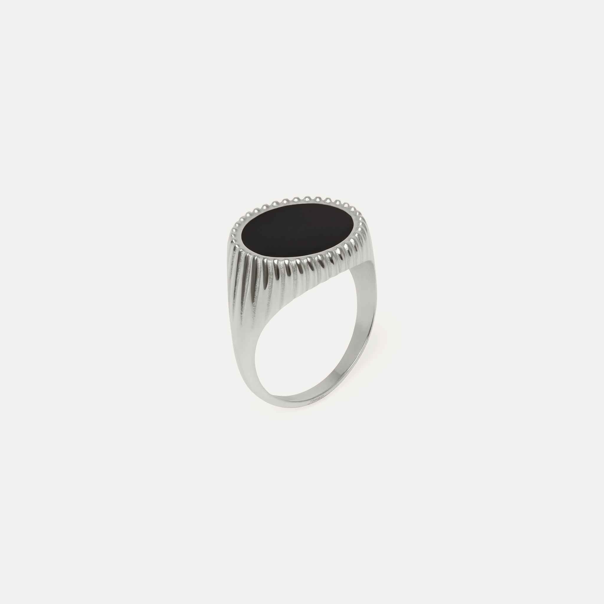 Solar Spritz Cocktail Ring Schwarz