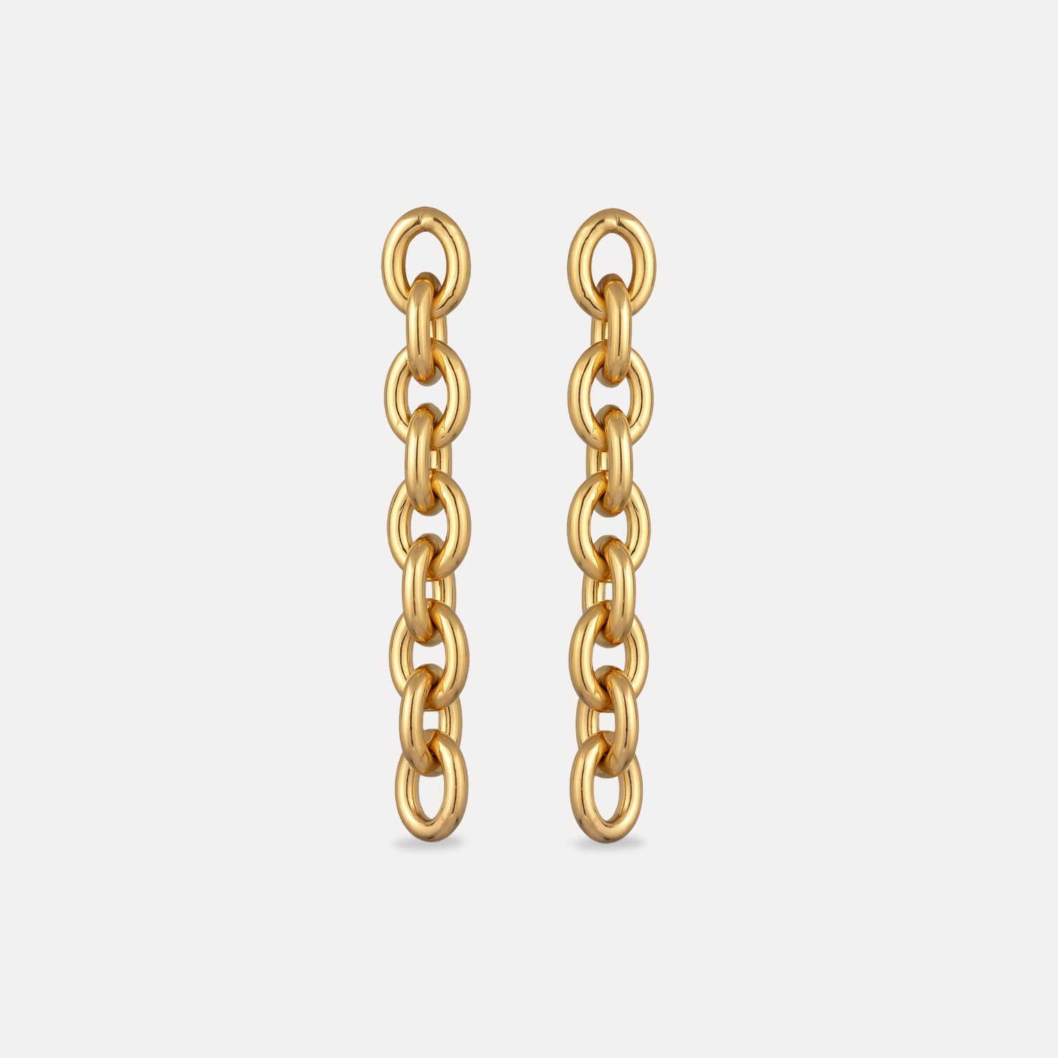Bold Chain Dangle Earrings