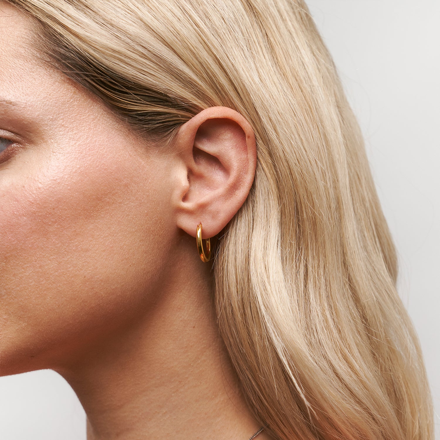 Bold Creolen Ohrringe | 14k Gold