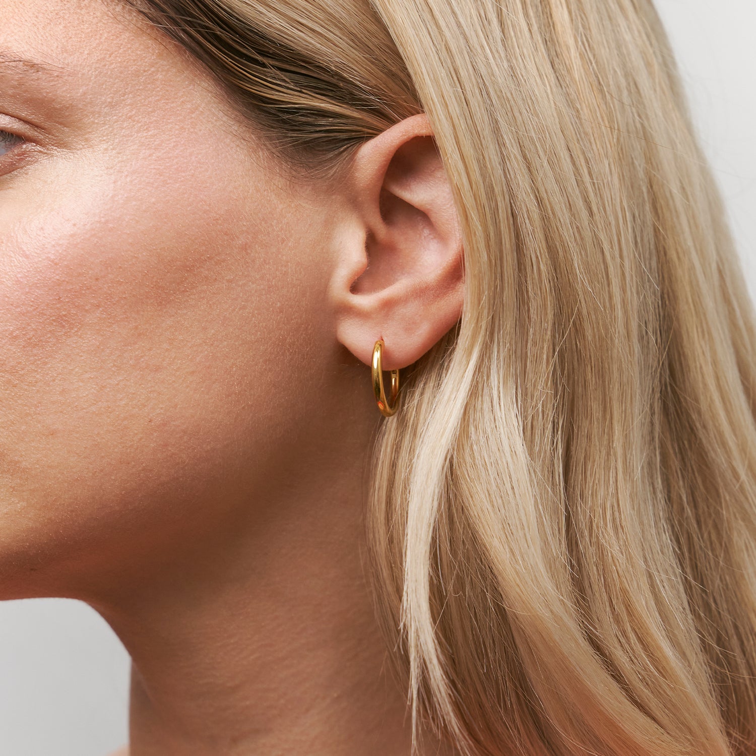 Bold Creolen Ohrringe | 14k Gold