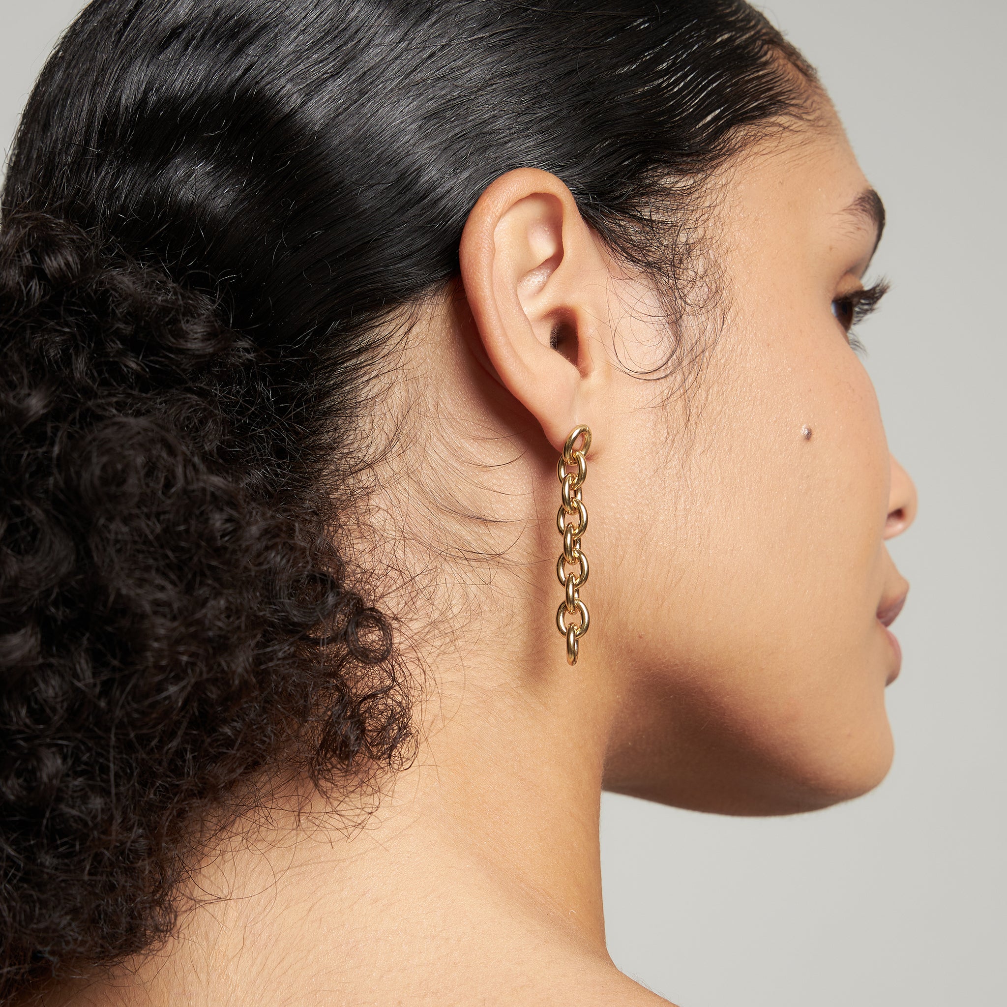 Bold Chain Dangle Earrings