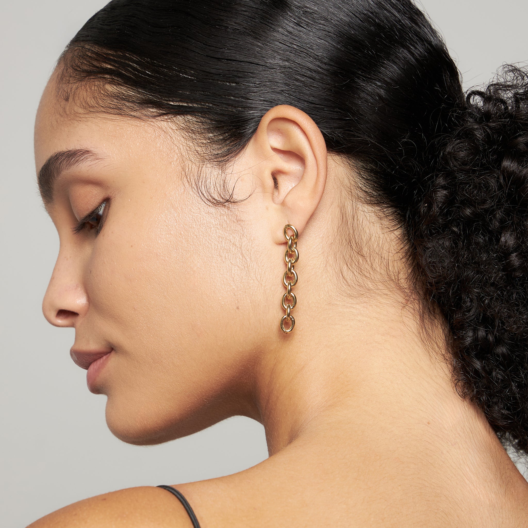 Bold Chain Dangle Earrings