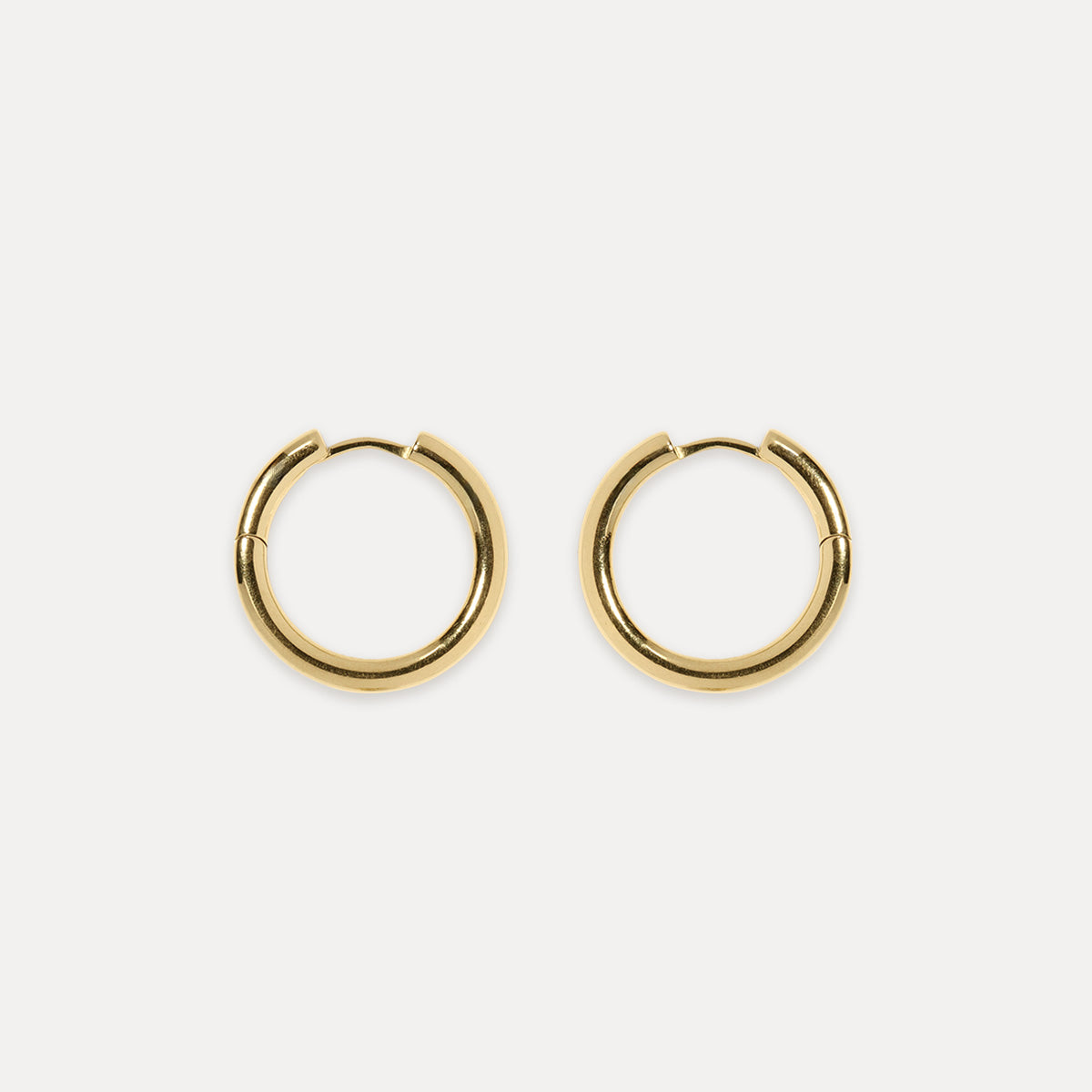 Bold Creolen Ohrringe | 14k Gold