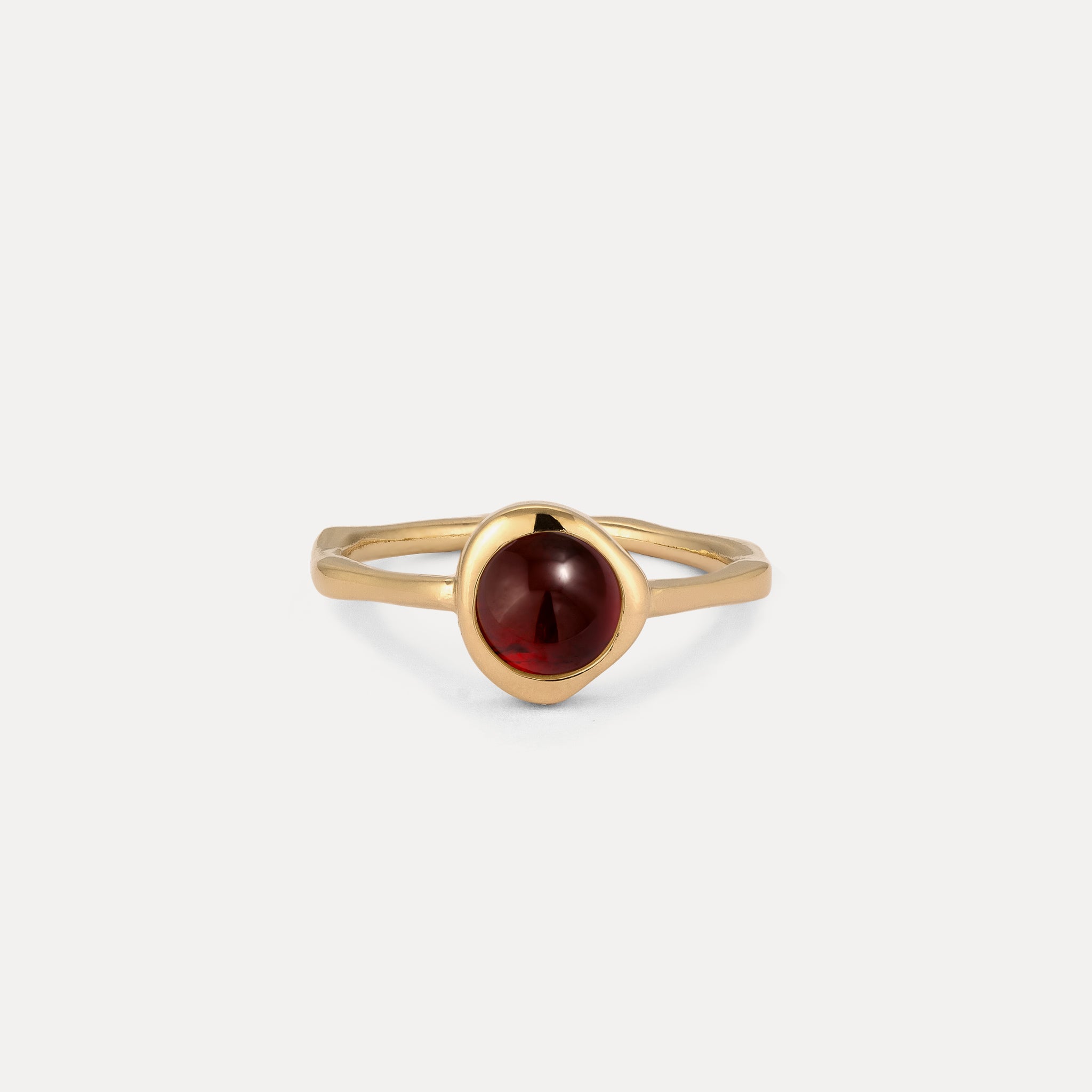 Zodiac Birthstone Ring | 14k Gold - Glossy