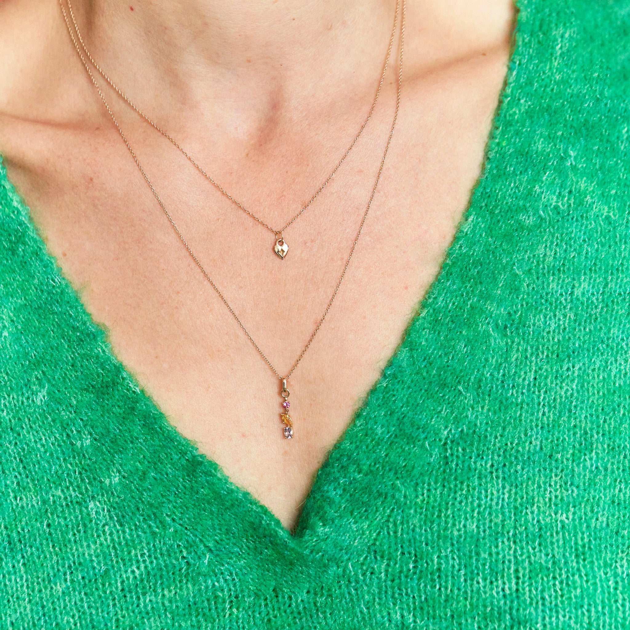 Chroma Pendant | 14k Gold