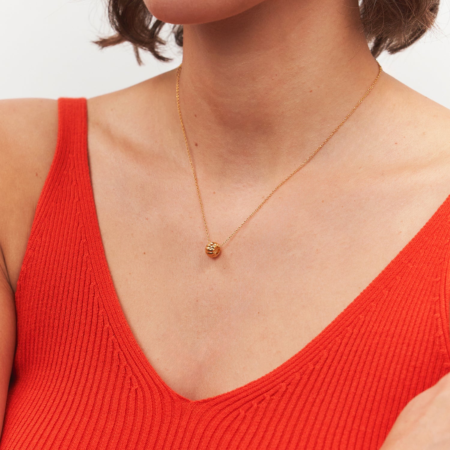 Eden Citrus Necklace | 14k Gold