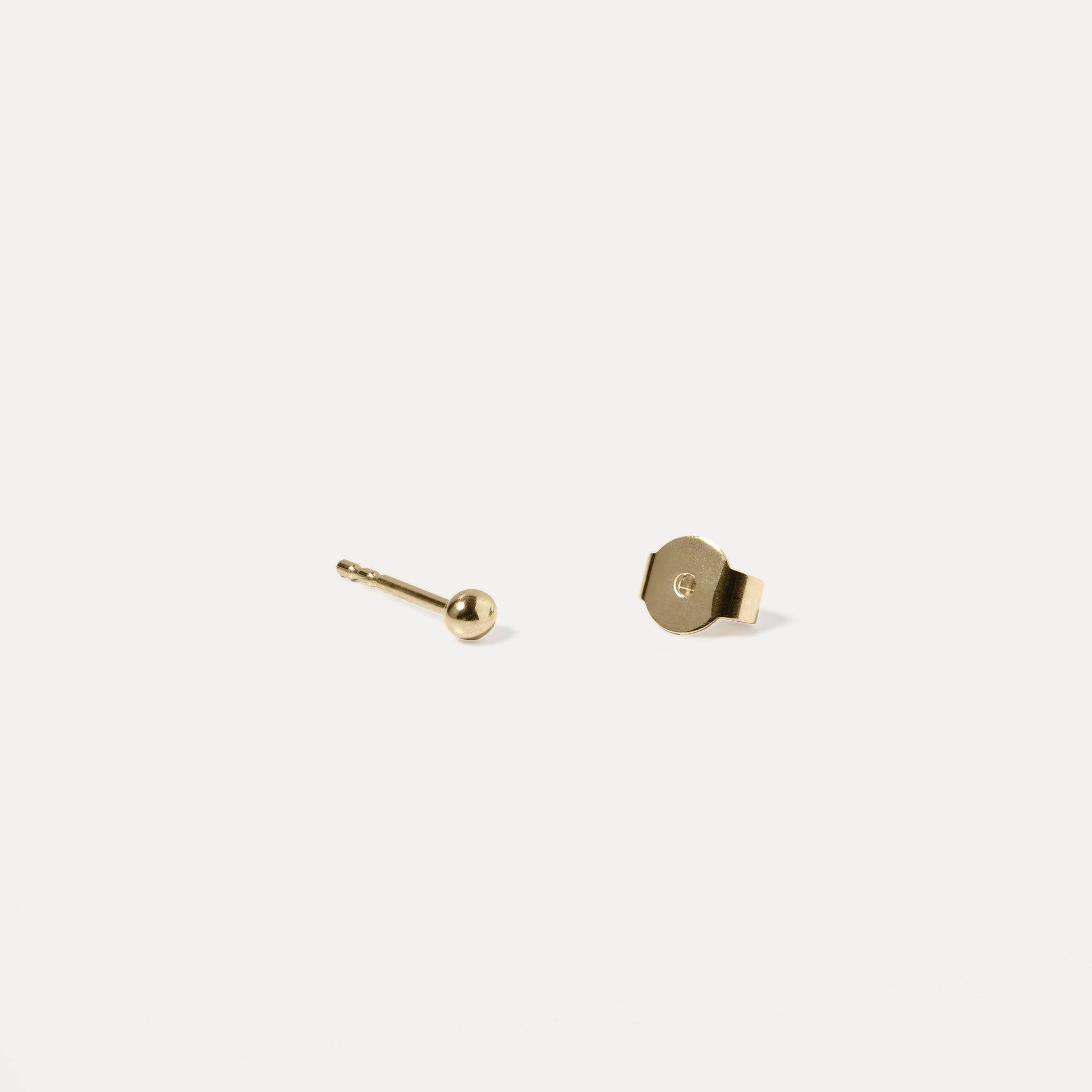 Dot Stud Earrings | 14k Gold