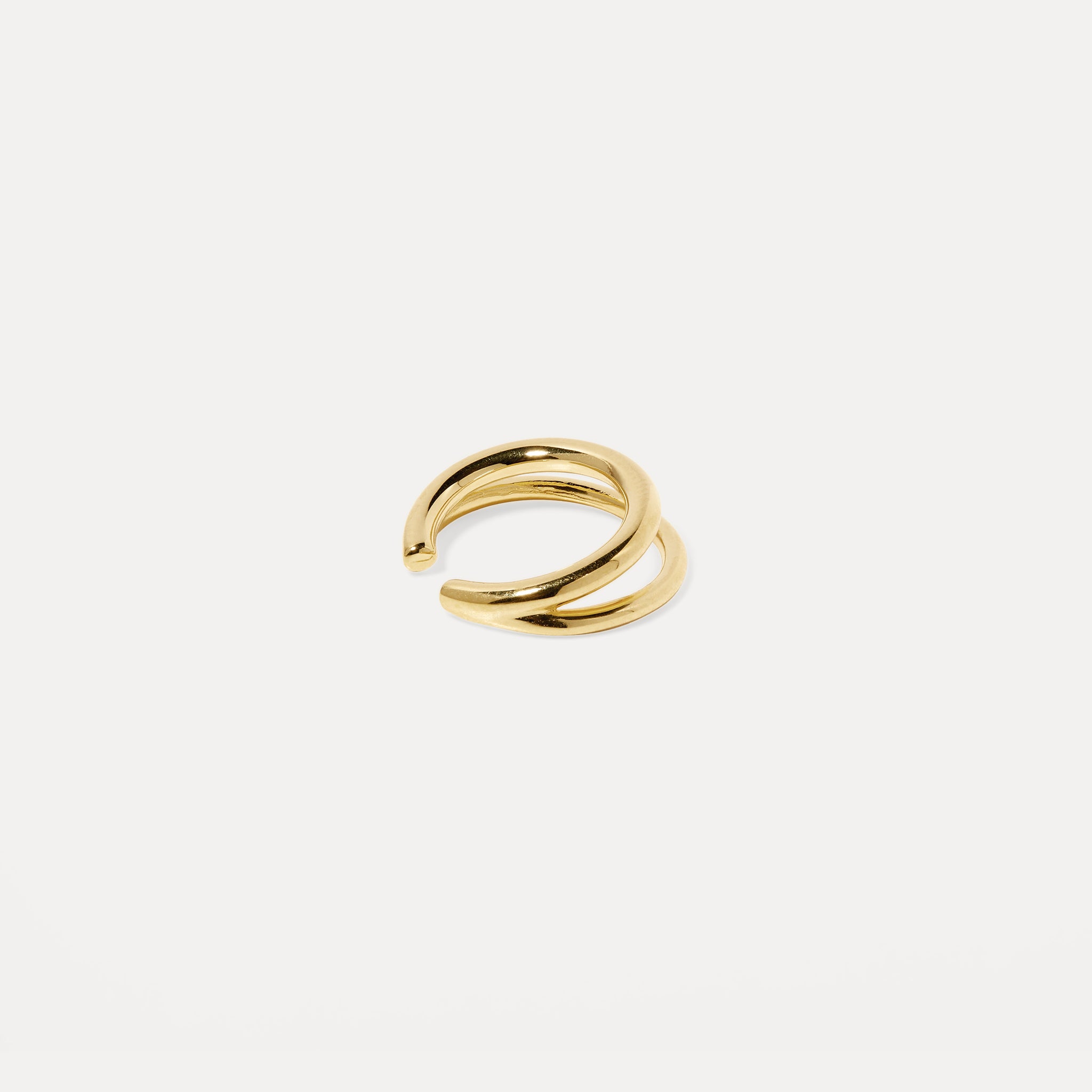 Duo Ear Cuff | 14k Gold