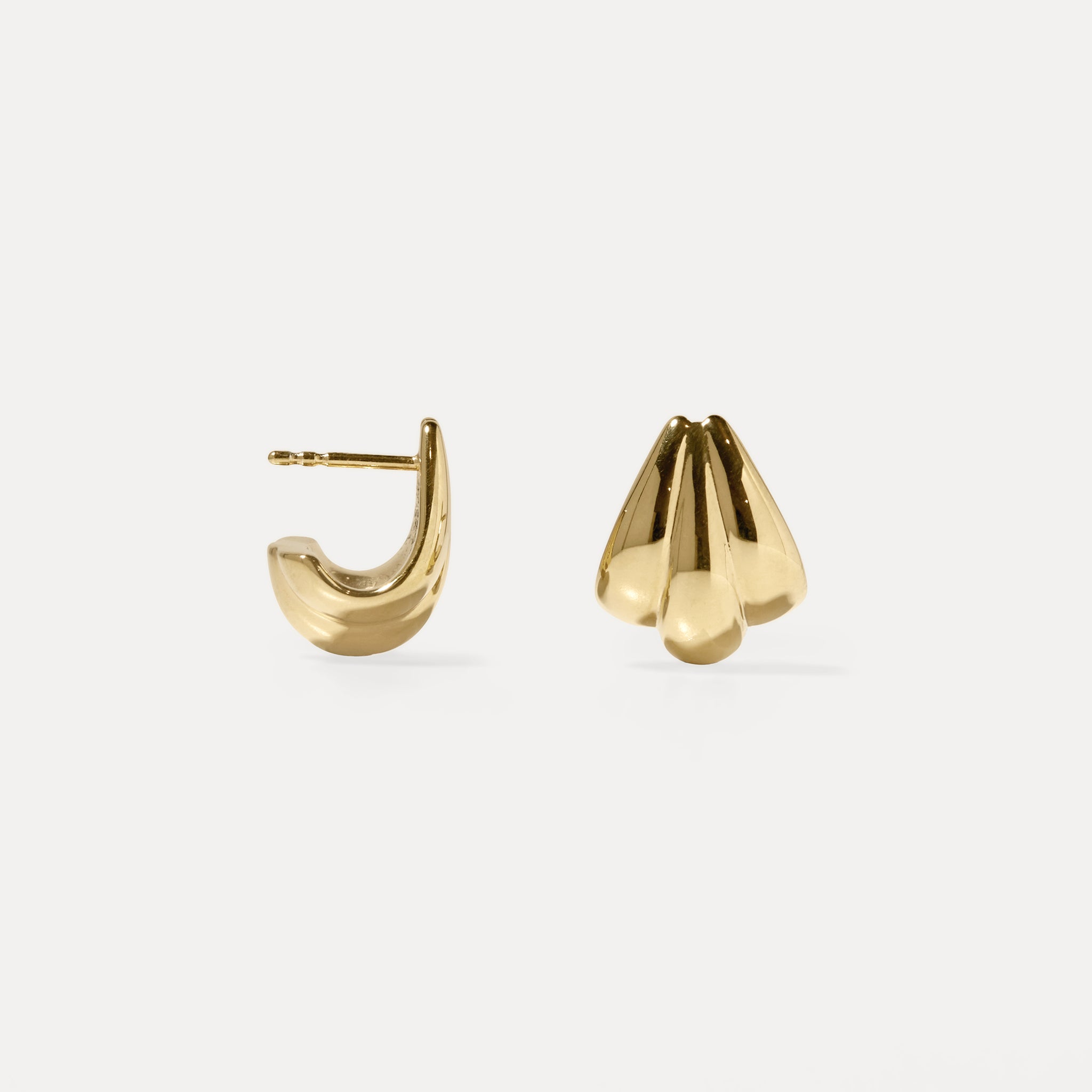 Eden Citrus Clementine Huggies | 14k Gold