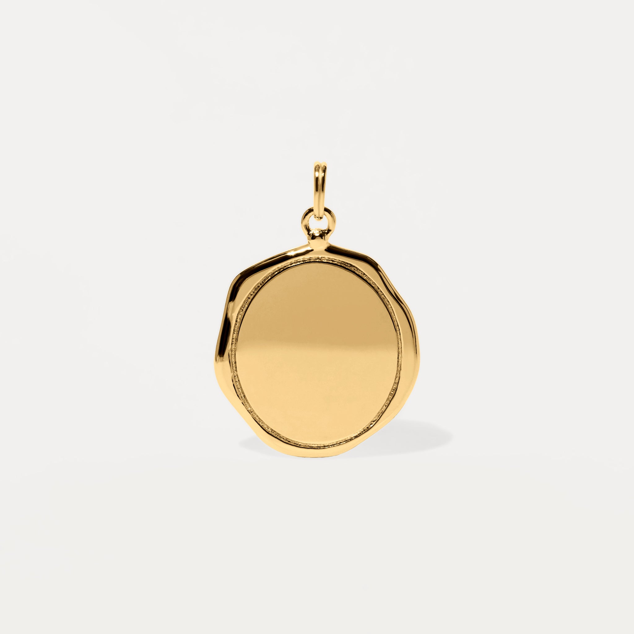 Engravable Large Seal Pendant