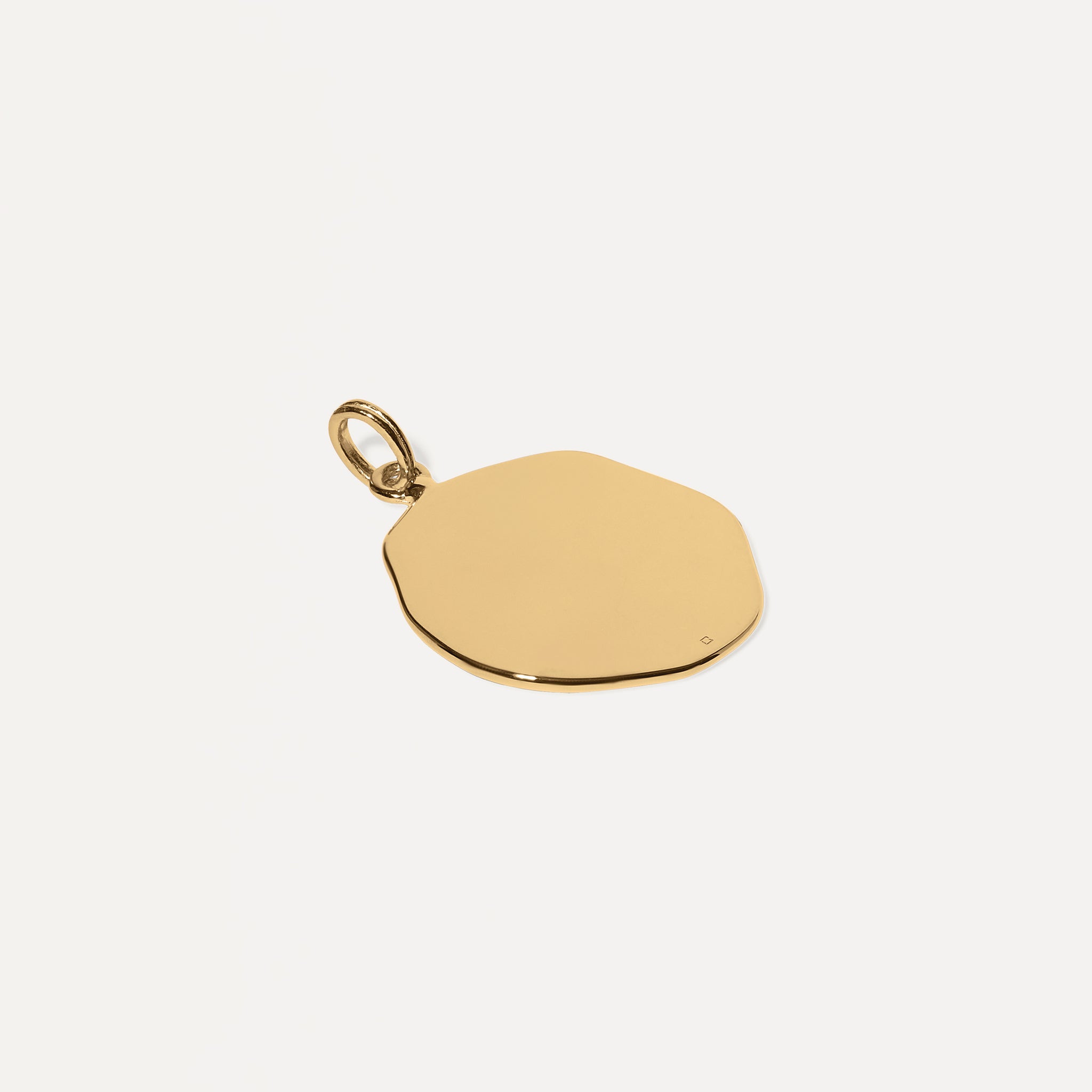 Engravable Large Seal Pendant