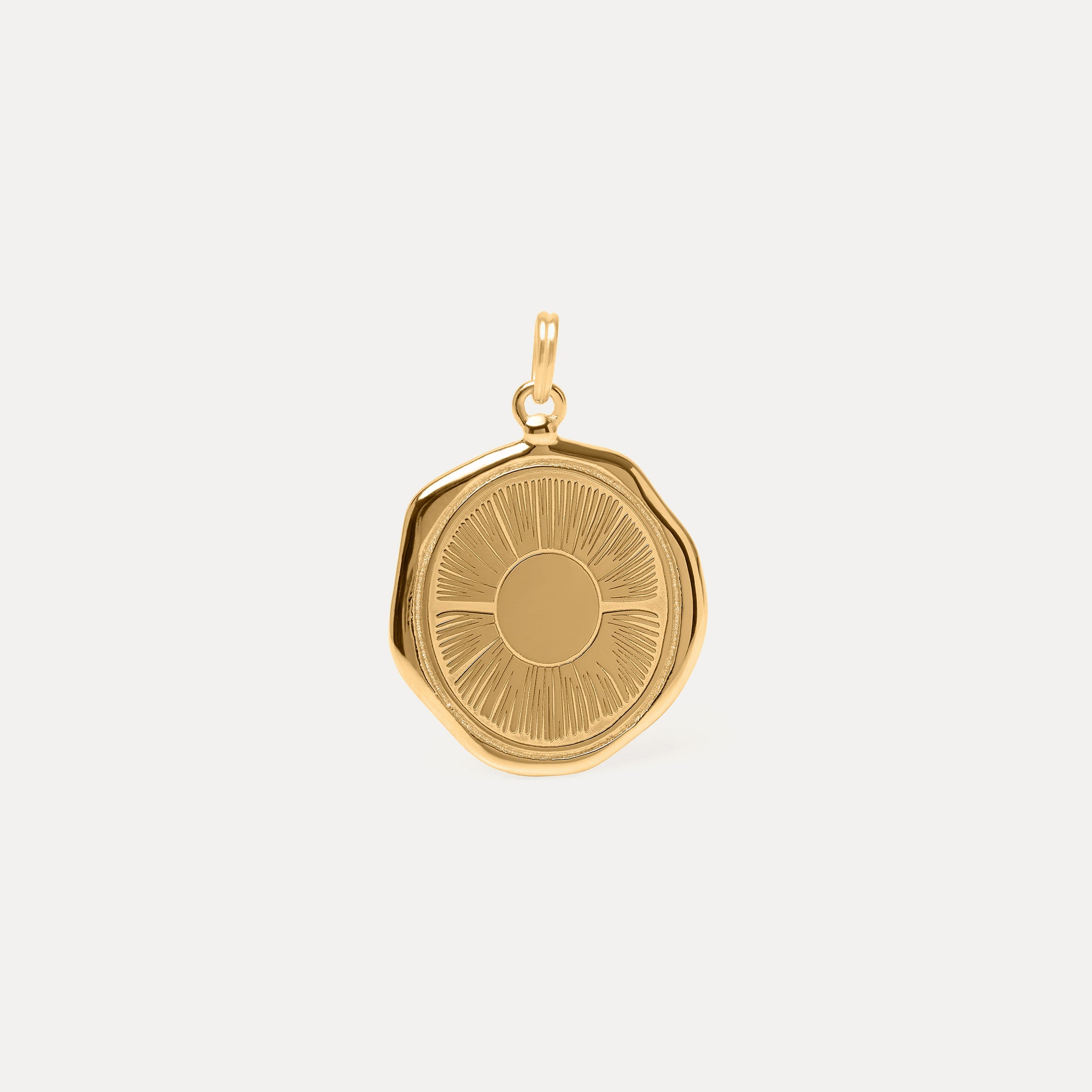 Sun Large Seal Pendant