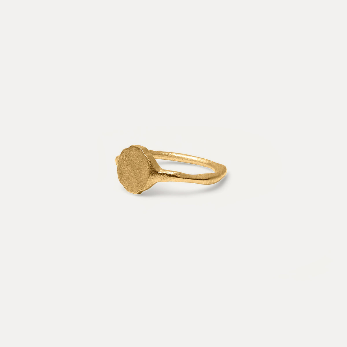 Fluid Signet Ring Matte
