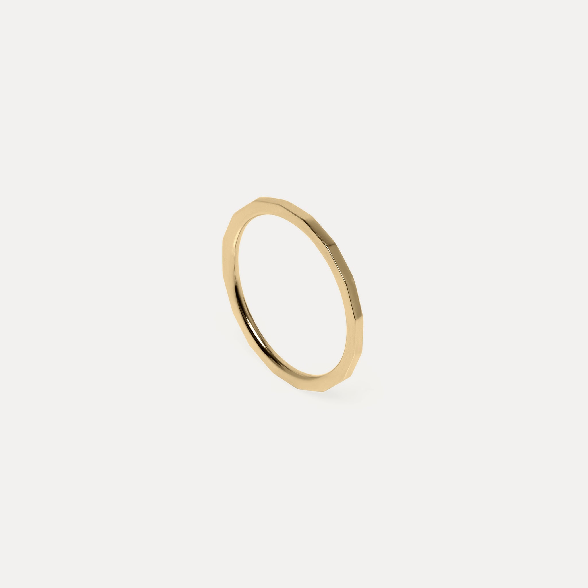 Facets Ring | 14k Gold