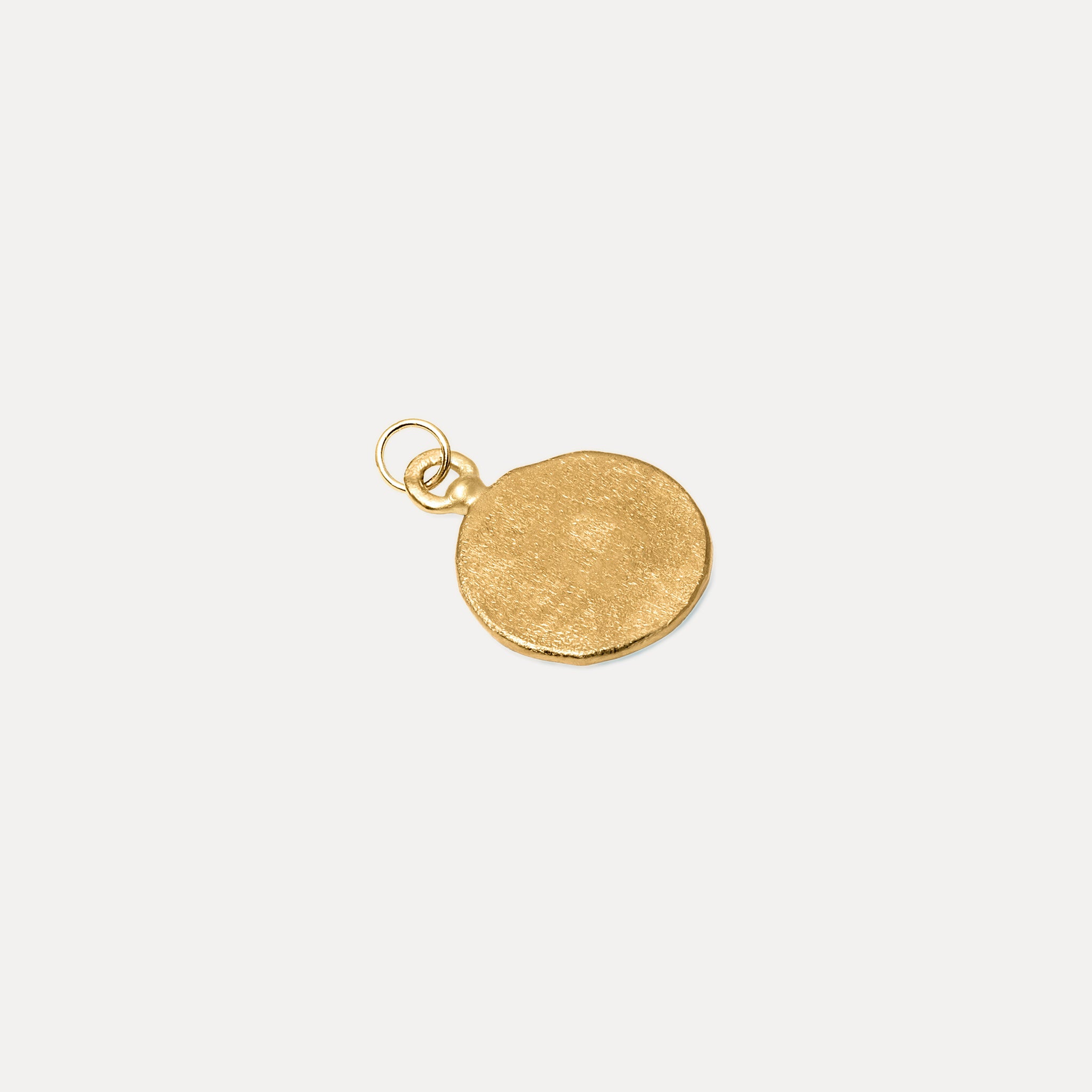 Engravable Fluid Medallion Pendant - Matte