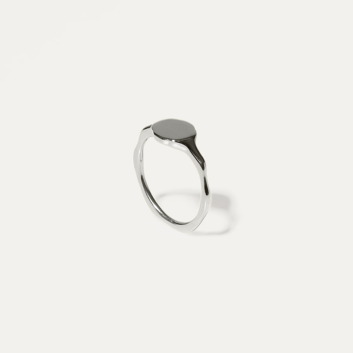 Fluid Signet Ring Glossy