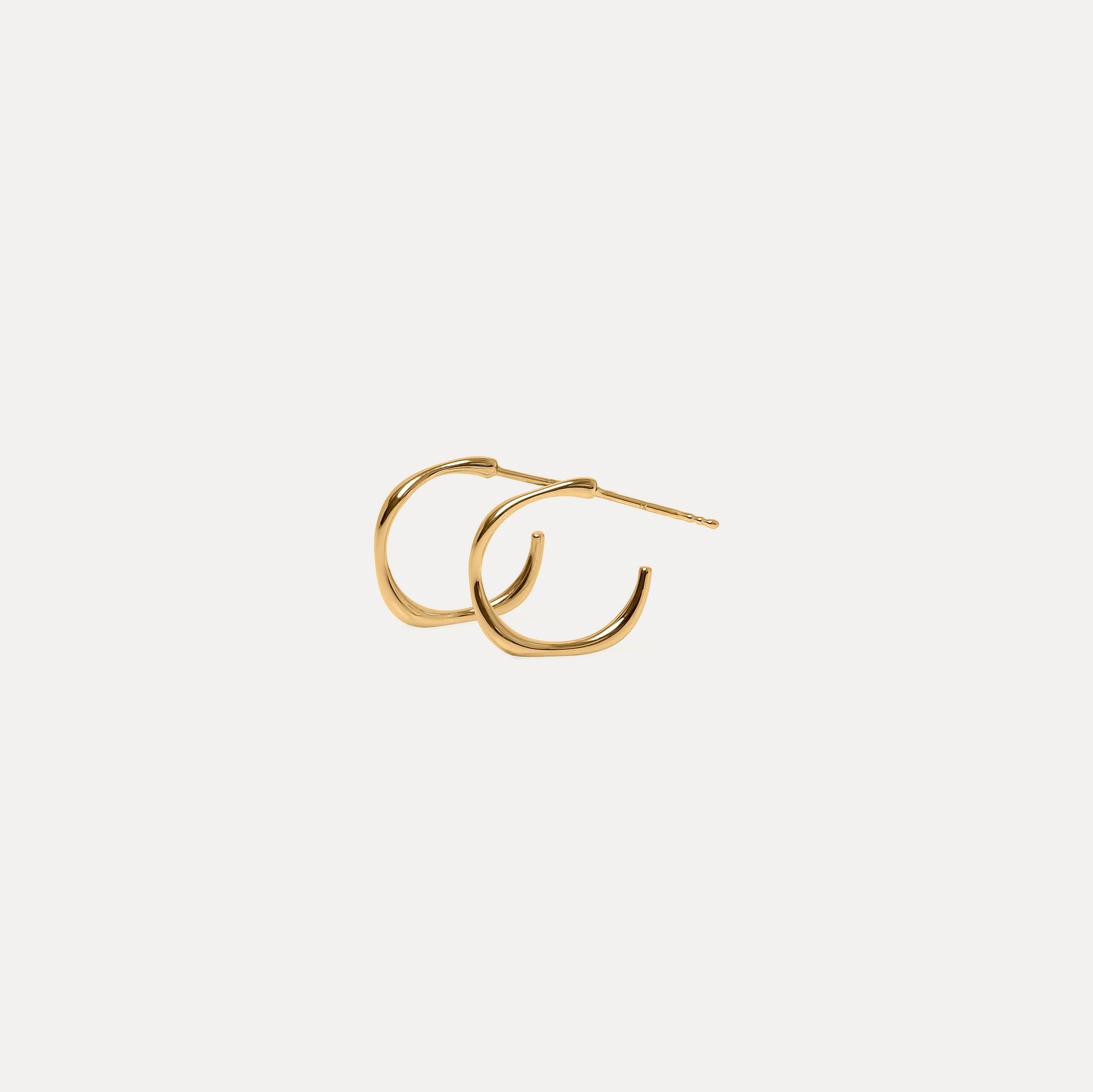 Fluid Triple Hoop Earrings