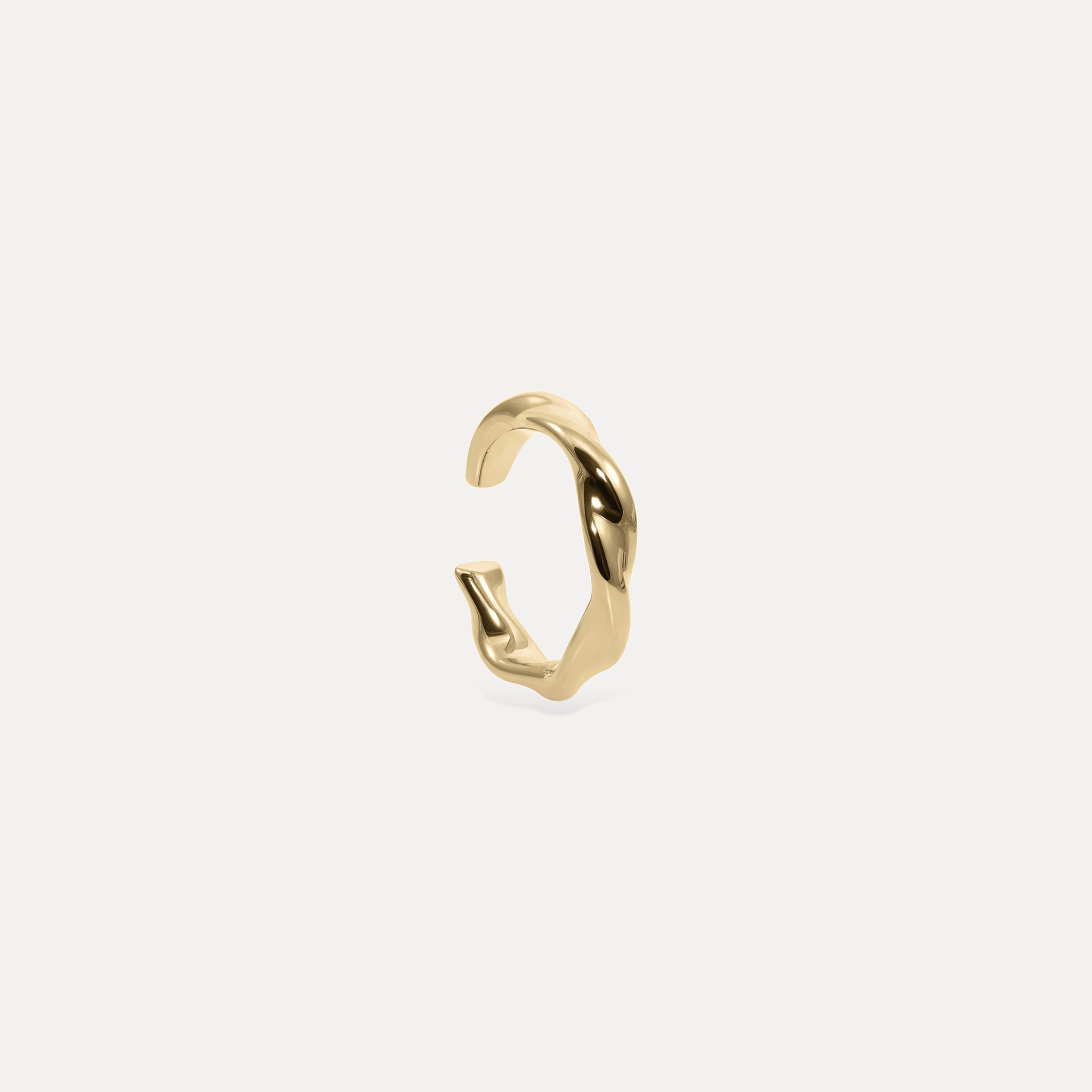 Flux Ear Cuff | 14k Gold