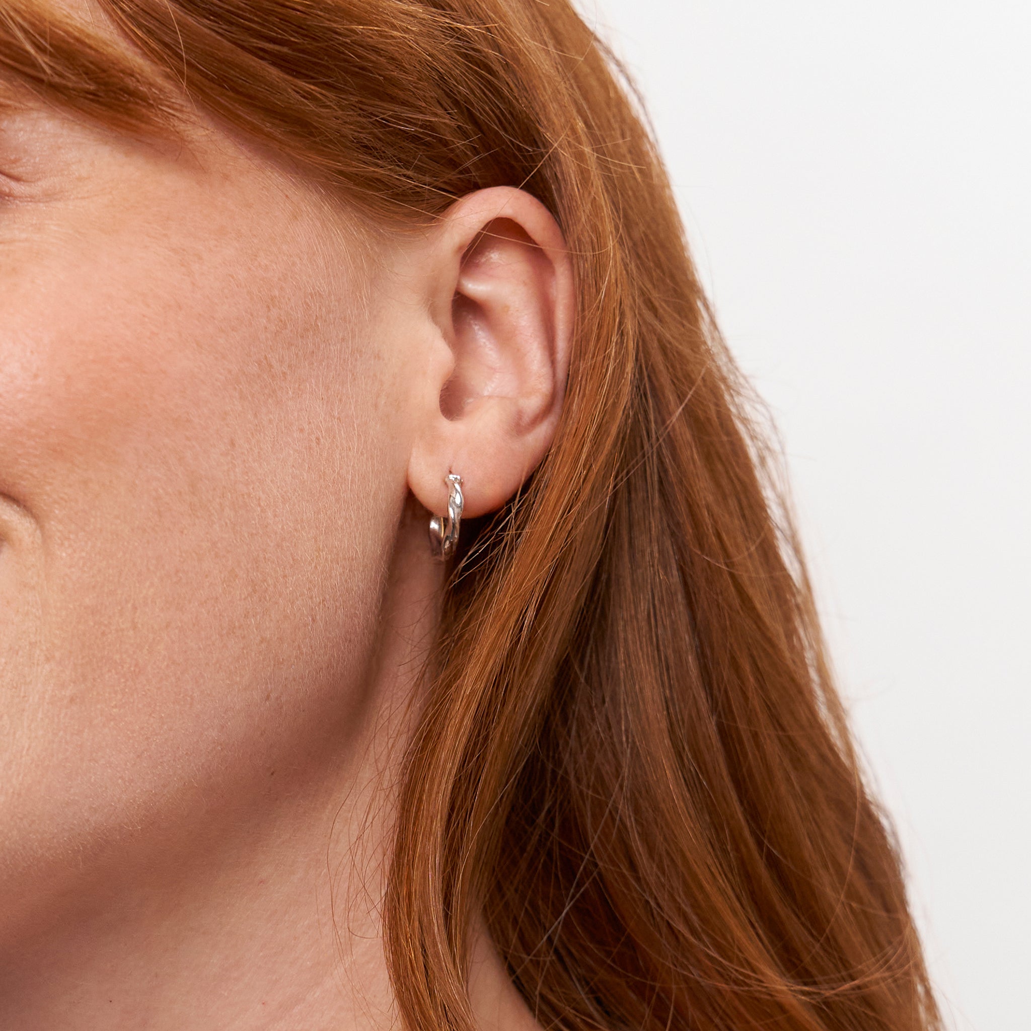 Flux Mini Hoop Earrings